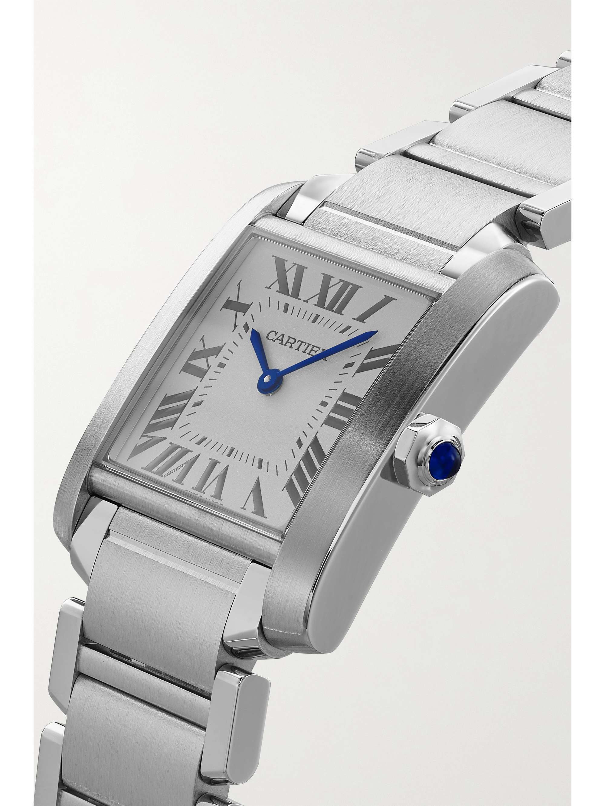CARTIER Tank Française 25mm medium stainless steel watch