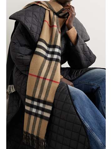 burberry blanket shawl