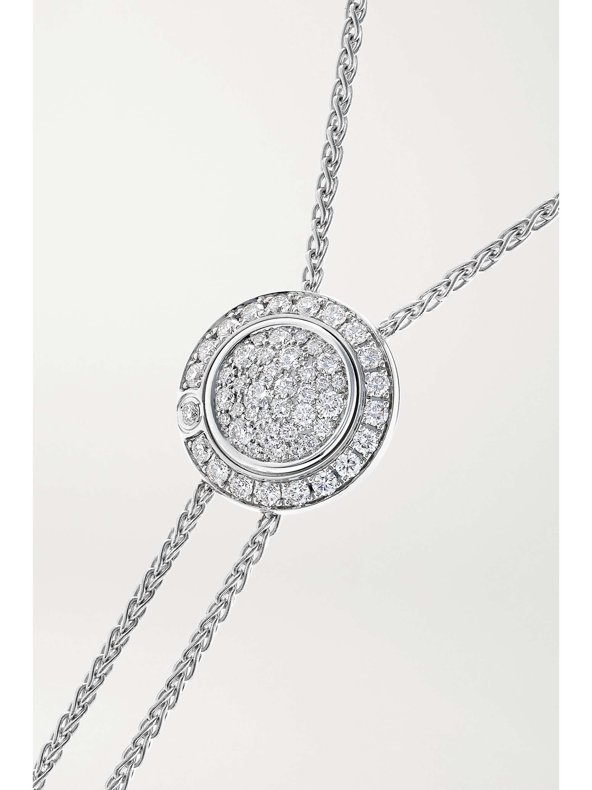 PIAGET Possession 18-karat white gold diamond necklace