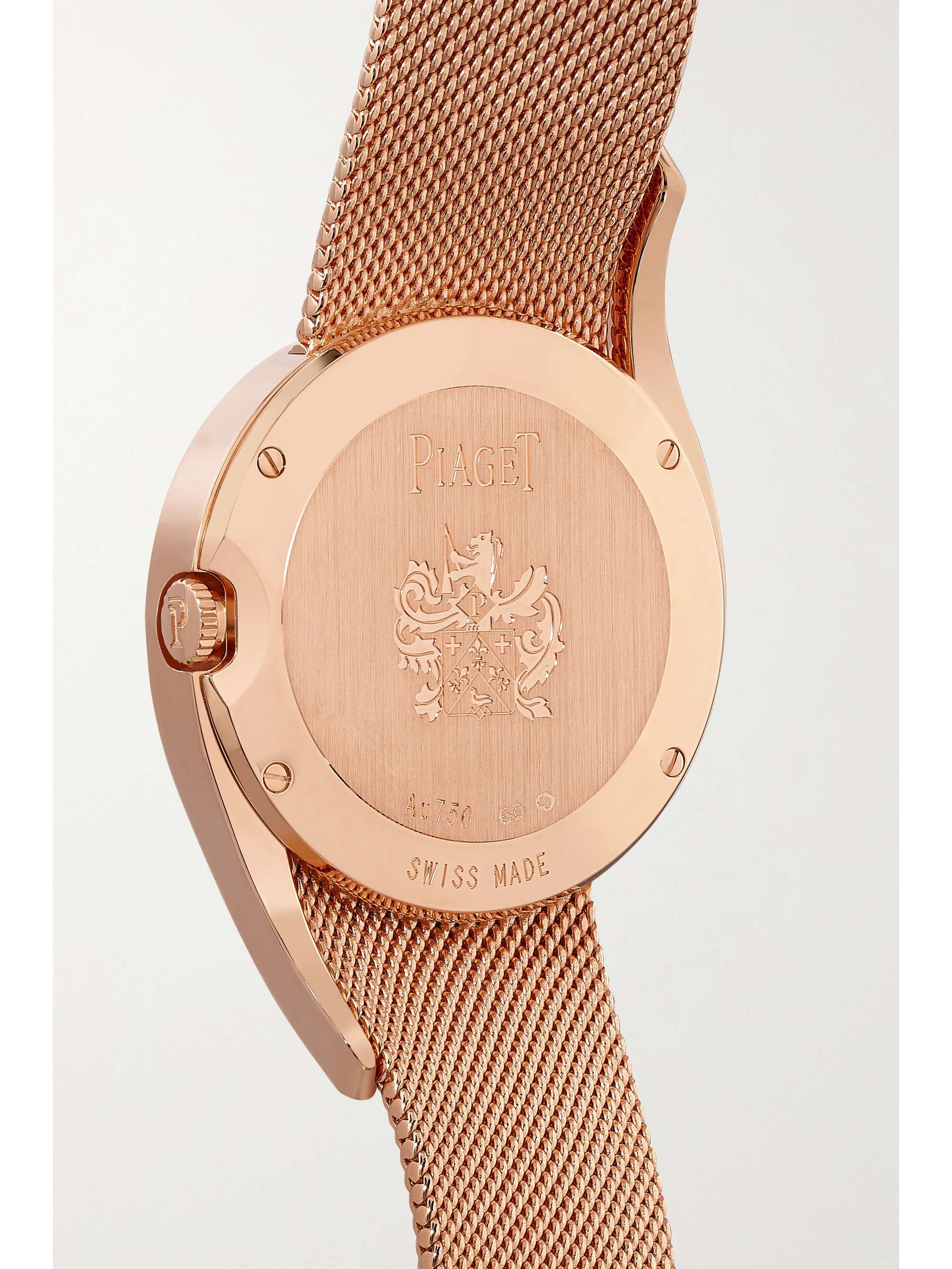 PIAGET Montre en or rose 18 carats (750/1000) et diamants Limelight Gala 32 mm