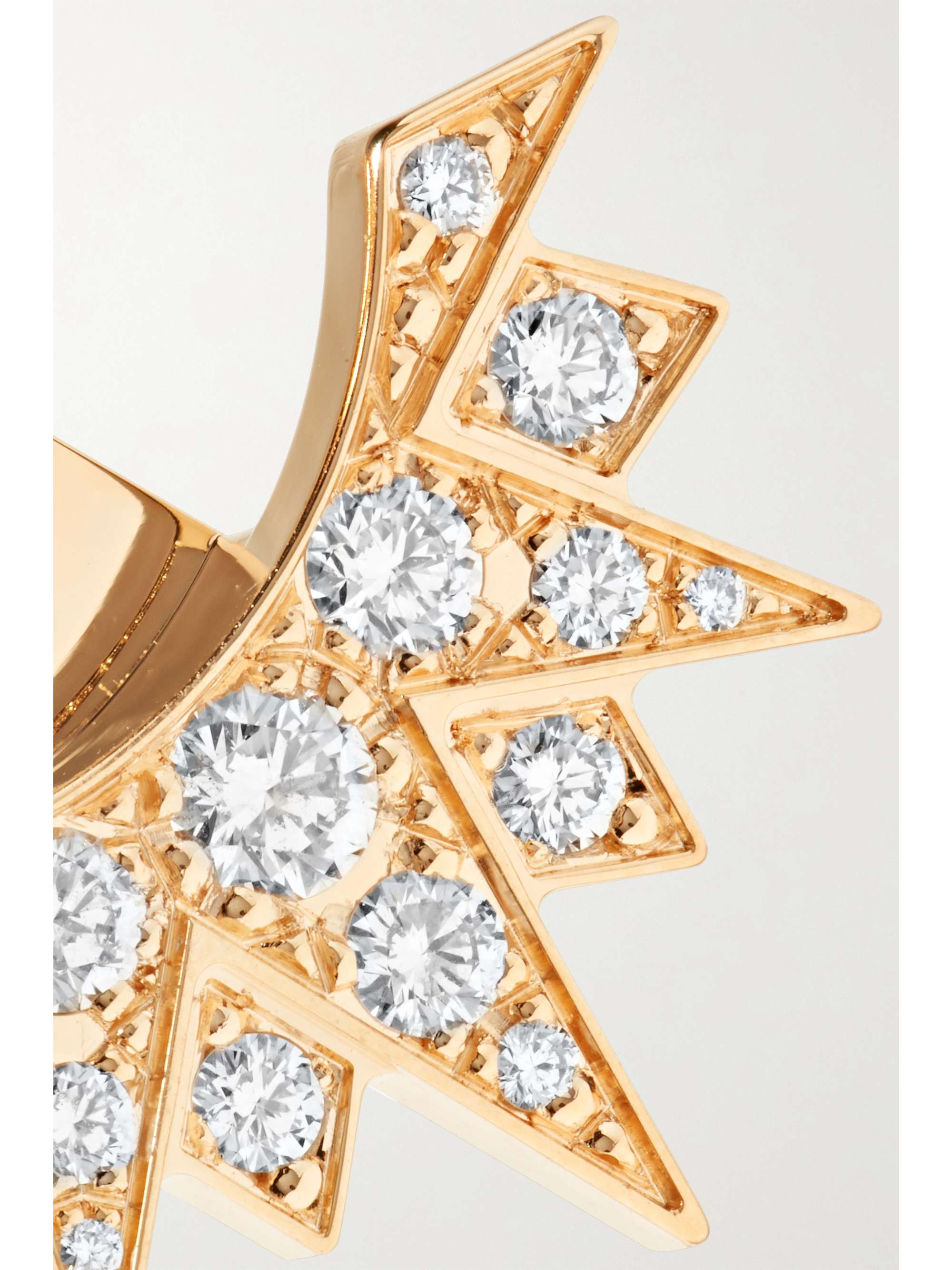 PIAGET Sunlight 18-karat rose gold diamond earrings