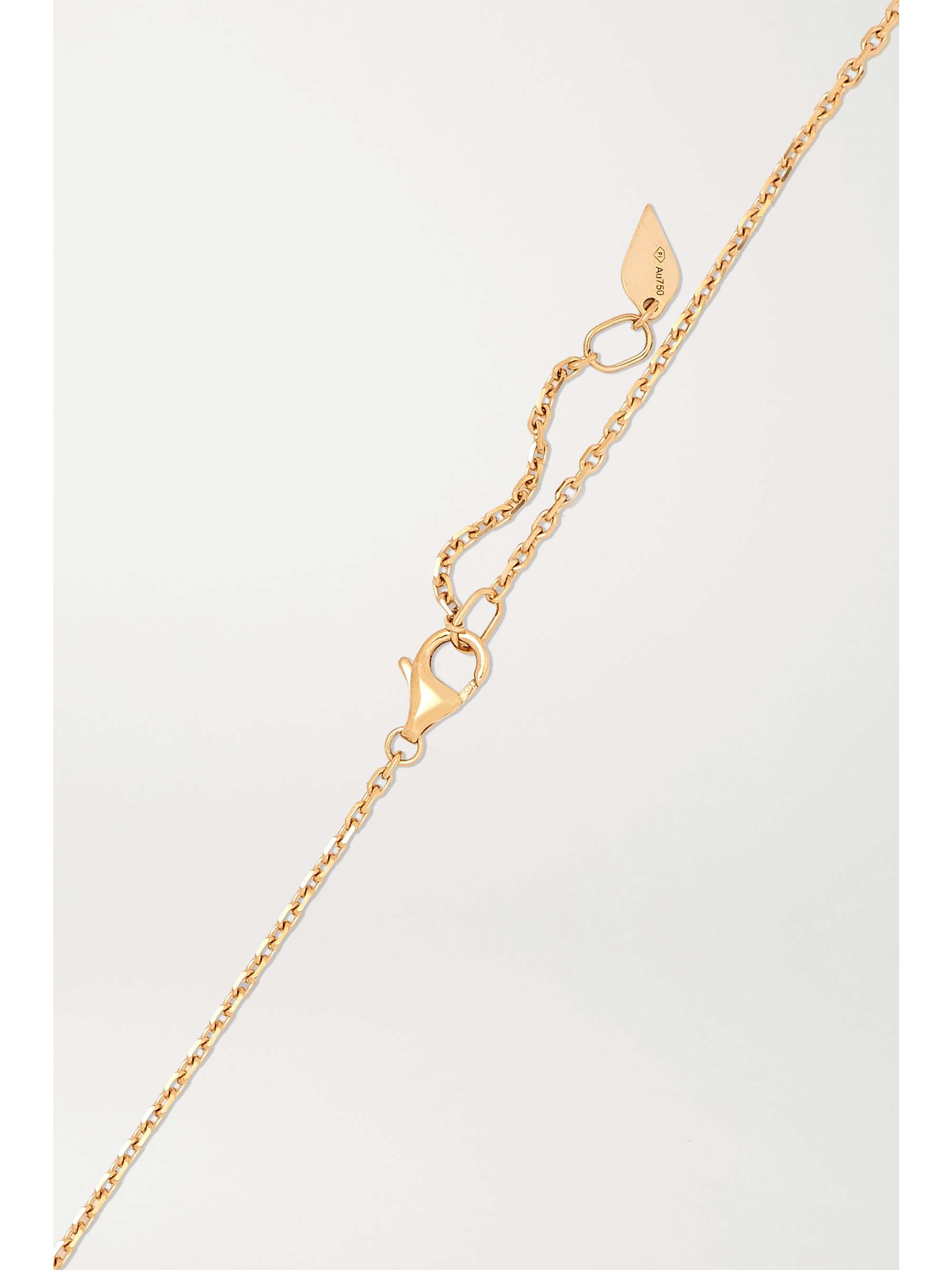 PIAGET Collier en or blanc 18 carats (750/1000) et diamants Sunlight