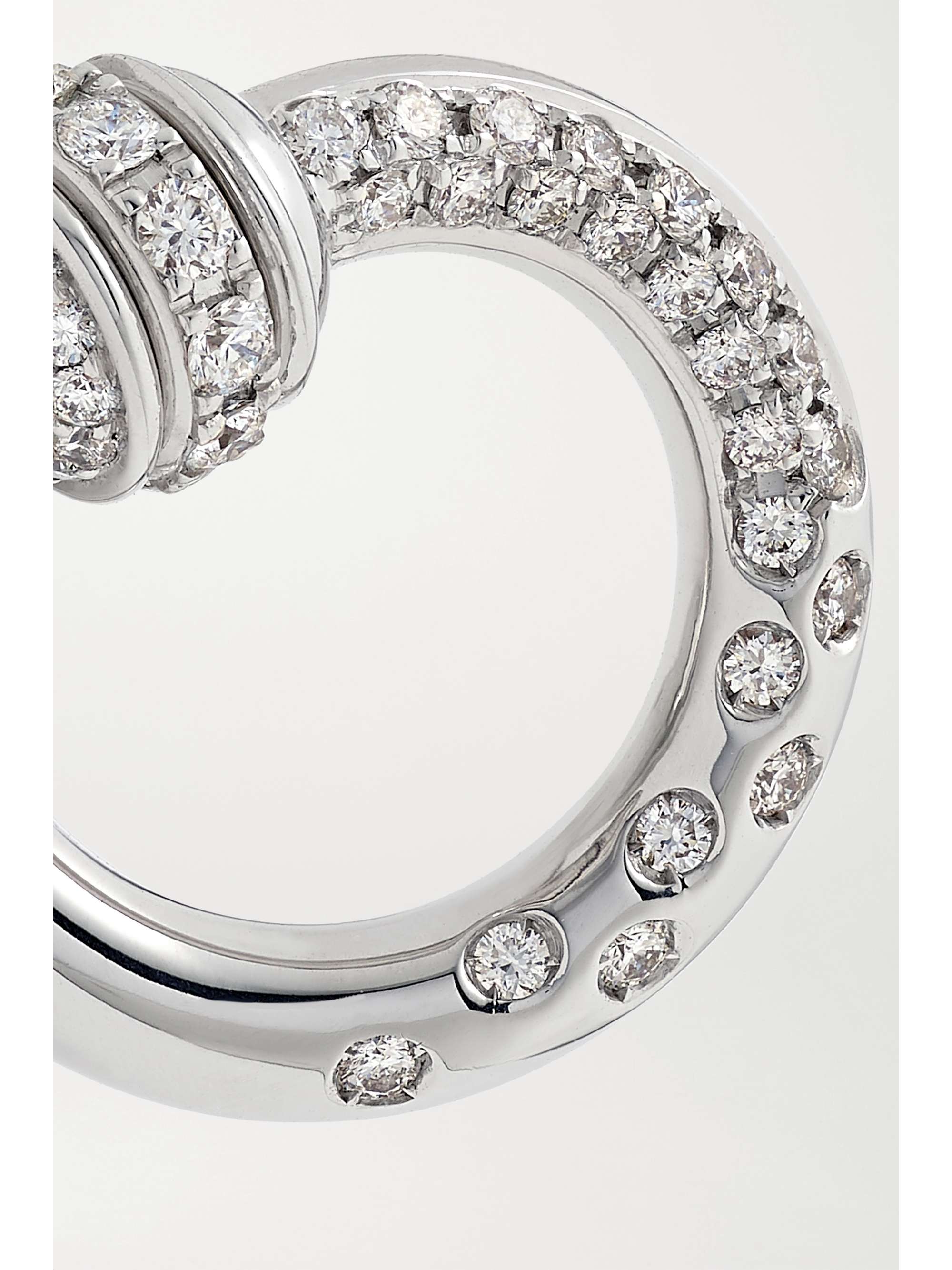 PIAGET Possession 18-karat white gold diamond earrings