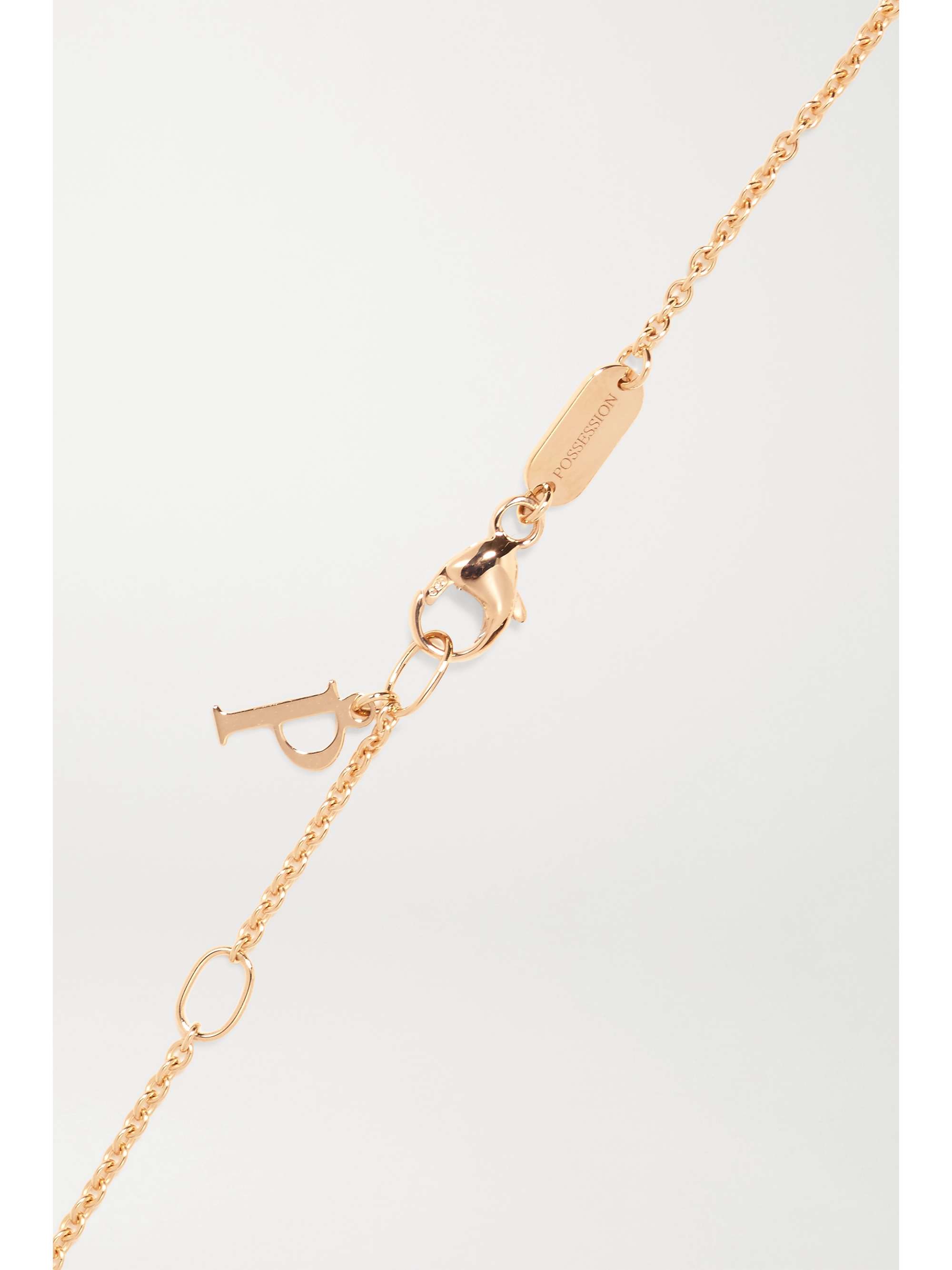PIAGET Possession 18-karat rose gold, malachite and diamond bracelet