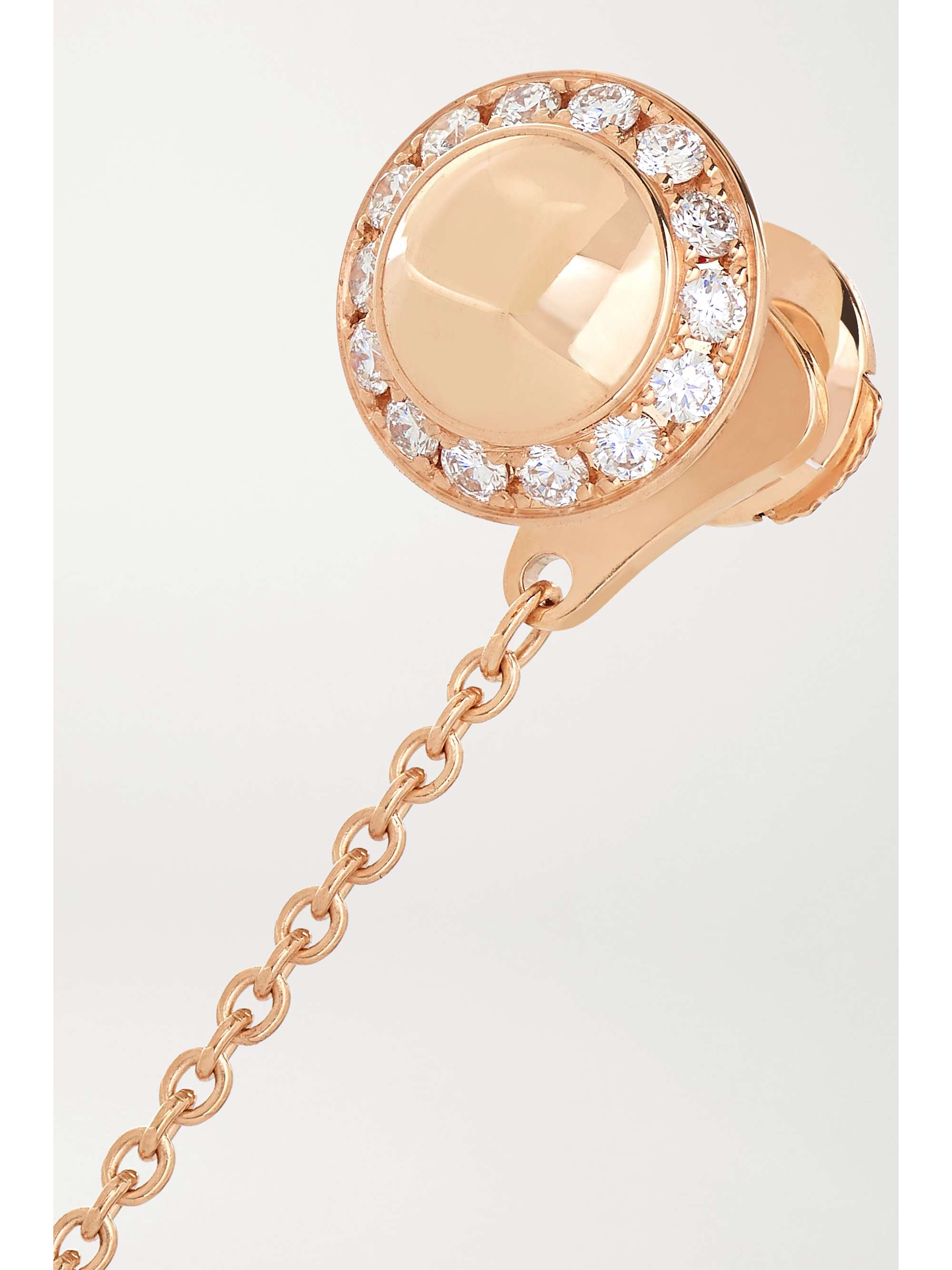 PIAGET Possession 18-karat rose gold diamond earrings