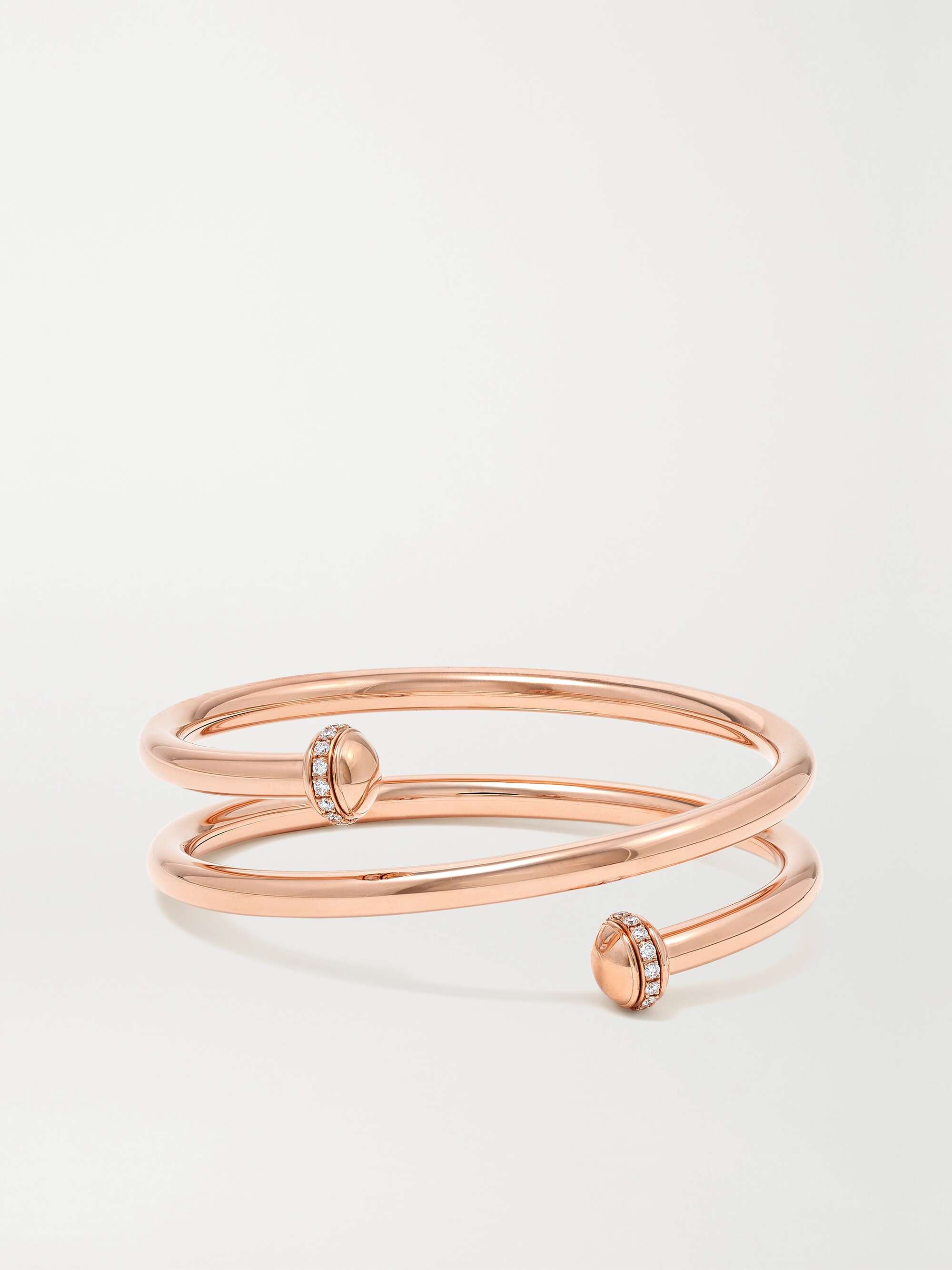 Possession 18-karat rose gold diamond cuff