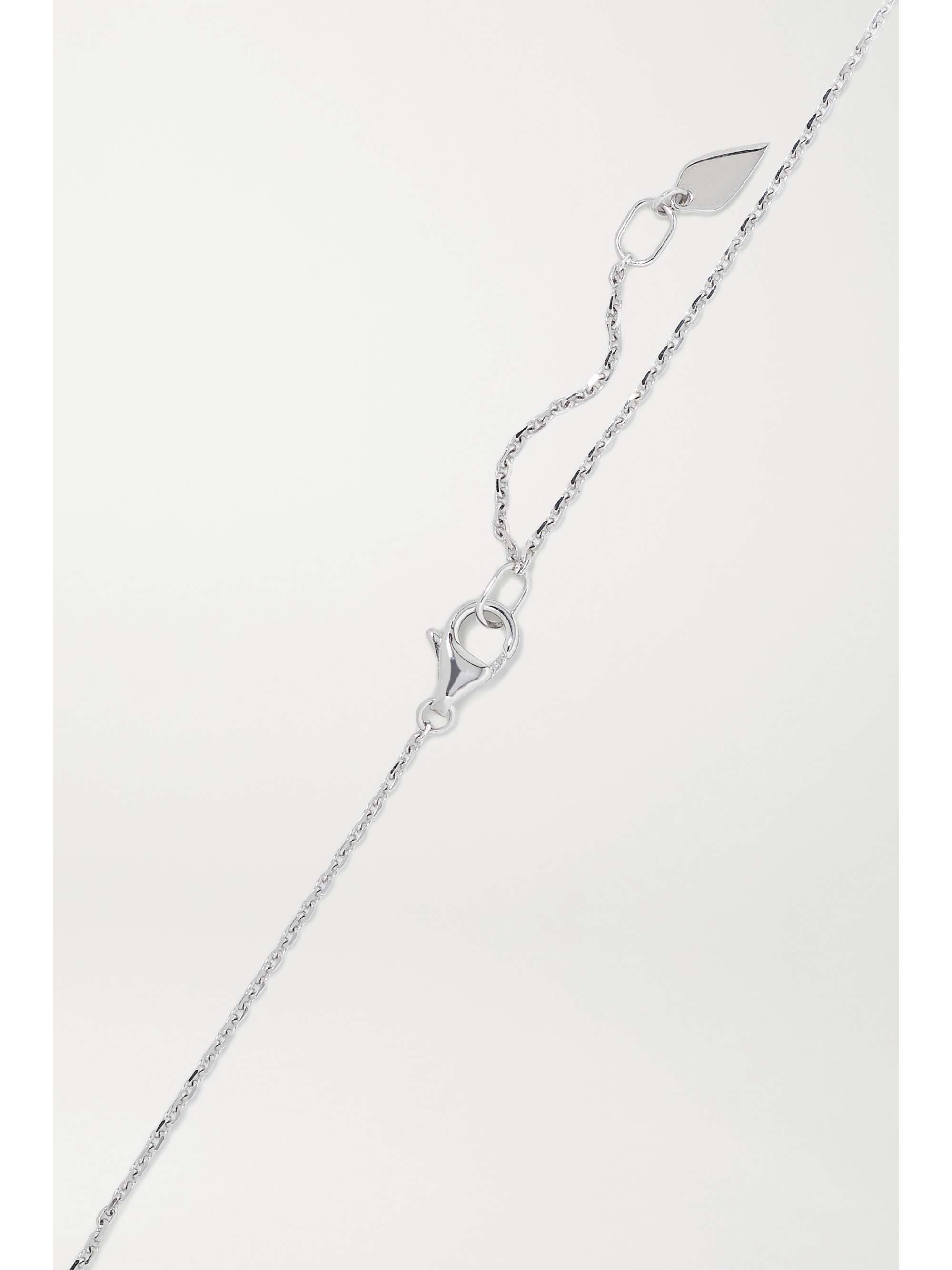 PIAGET Collier en or blanc 18 carats (750/1000) et diamants Sunlight