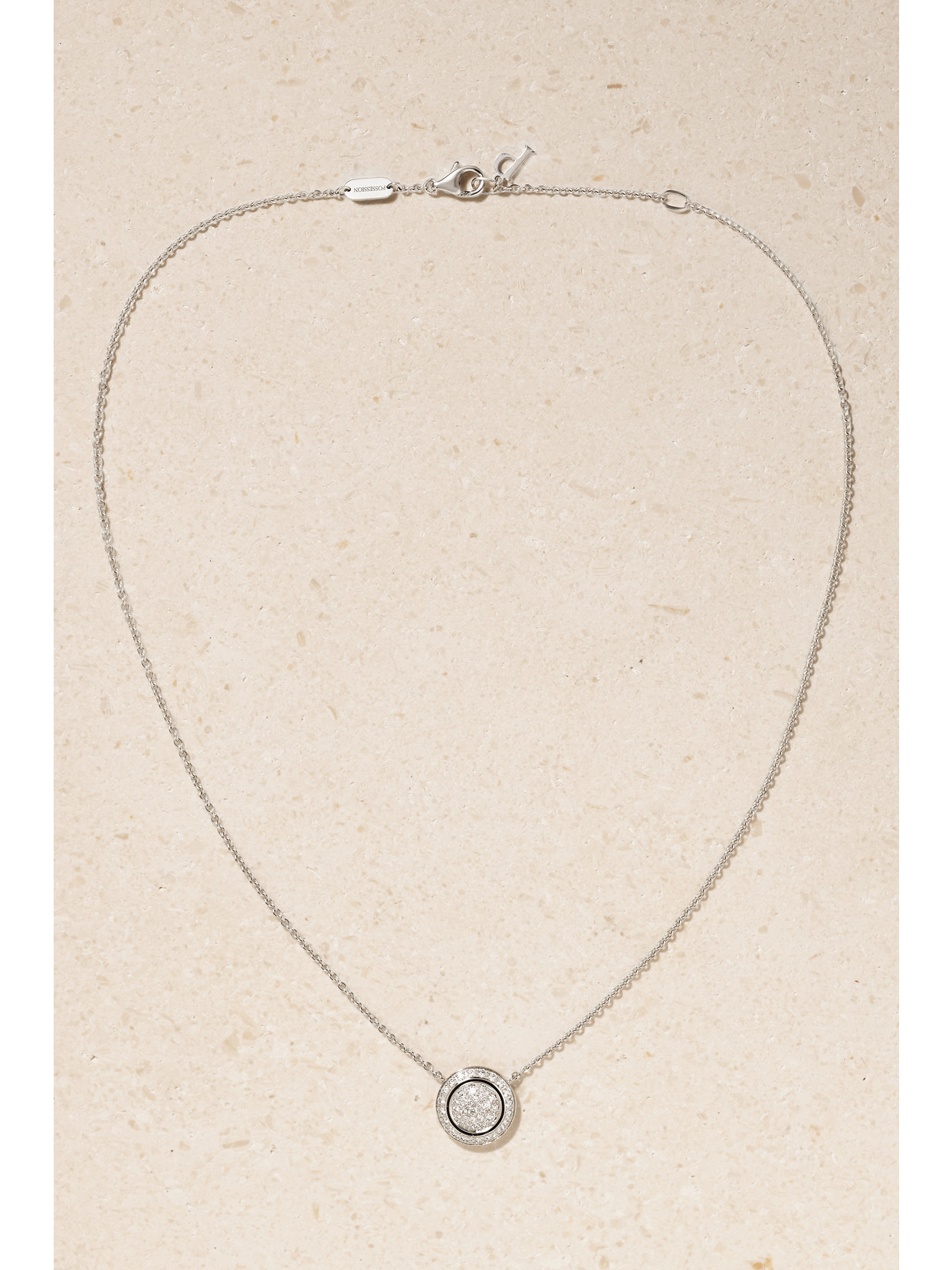 Piaget Possession 18-karat White Gold Diamond Necklace