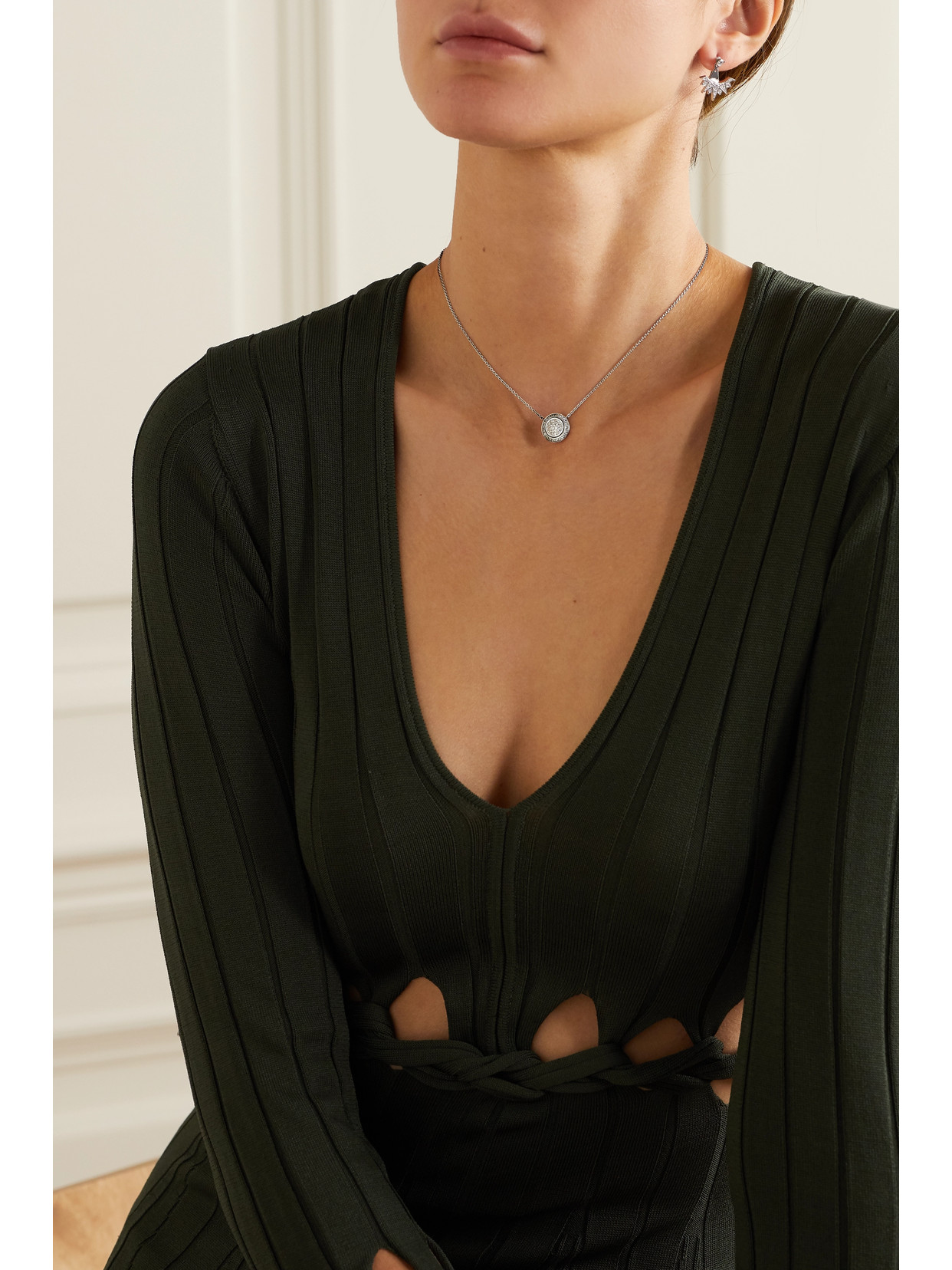 Piaget Possession 18-karat White Gold Diamond Necklace