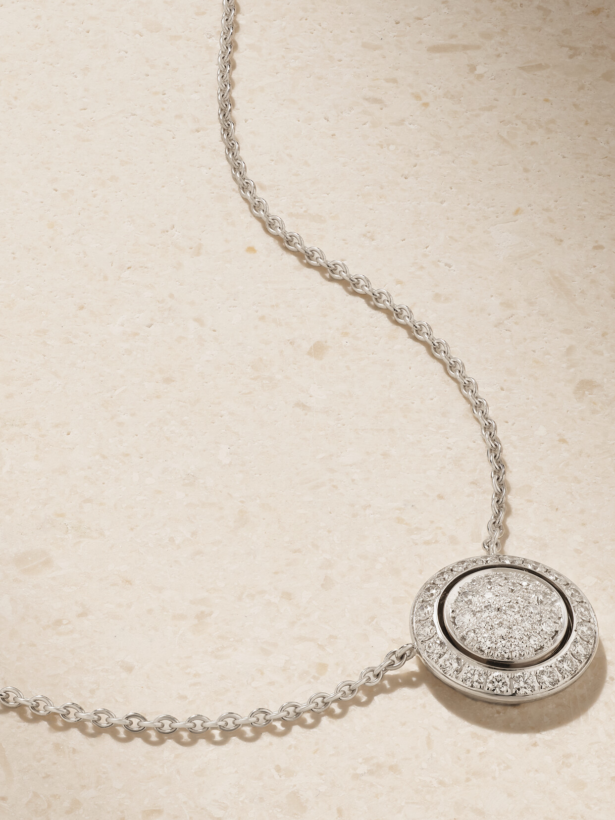 Piaget Possession 18-karat White Gold Diamond Necklace