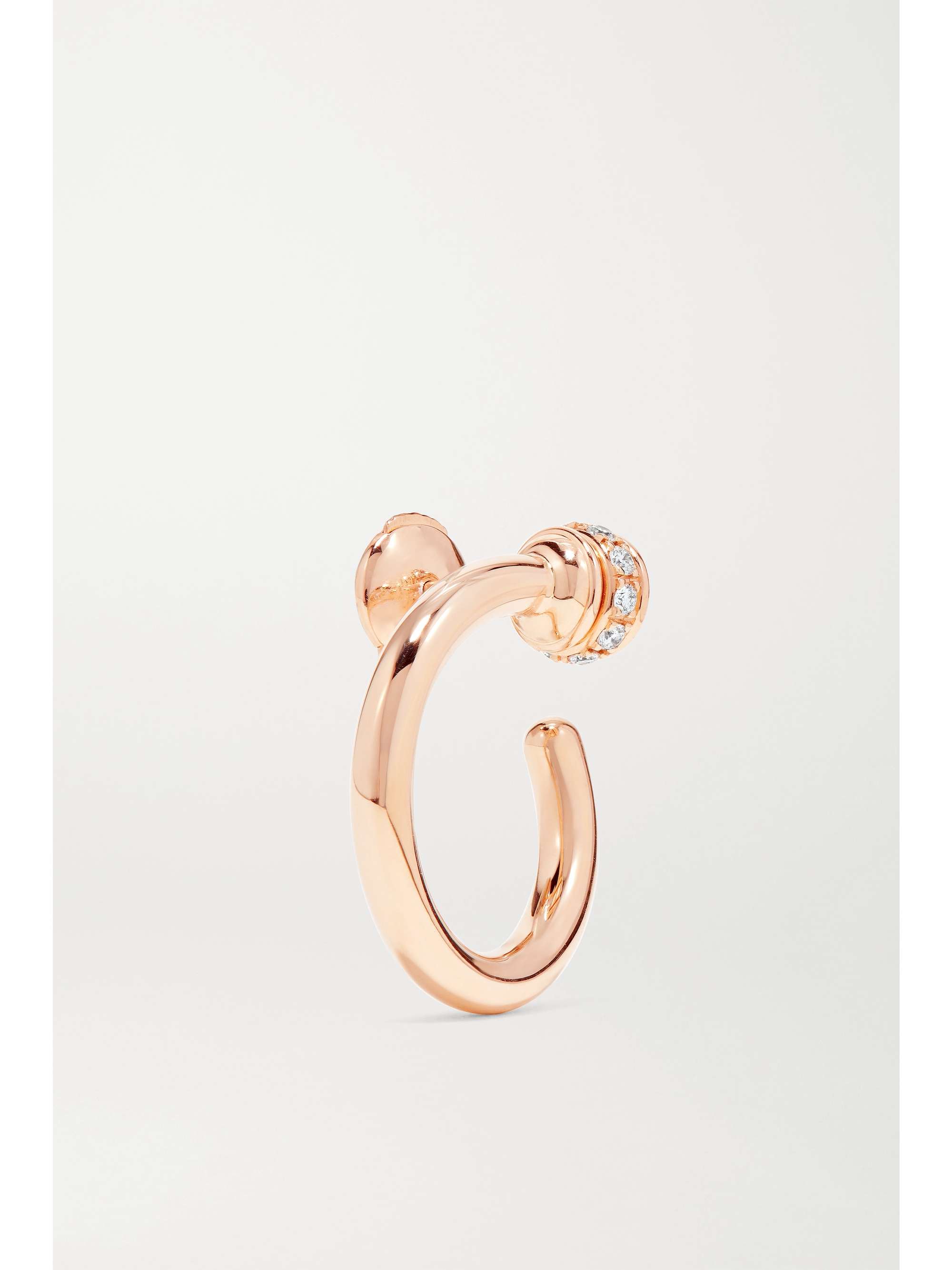 PIAGET Boucles d'oreilles en or blanc 18 carats (750/1000) et diamants Possession
