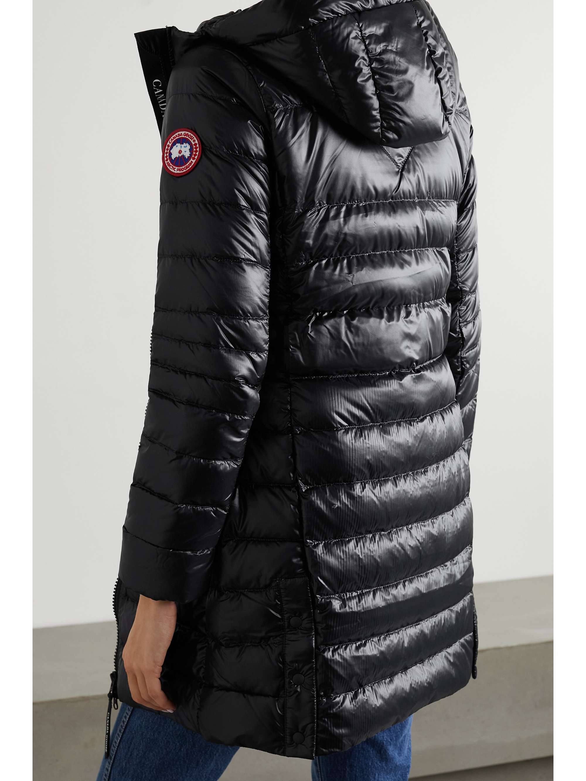 CANADA GOOSE Cypress hooded quilted recycled-ripstop down coat