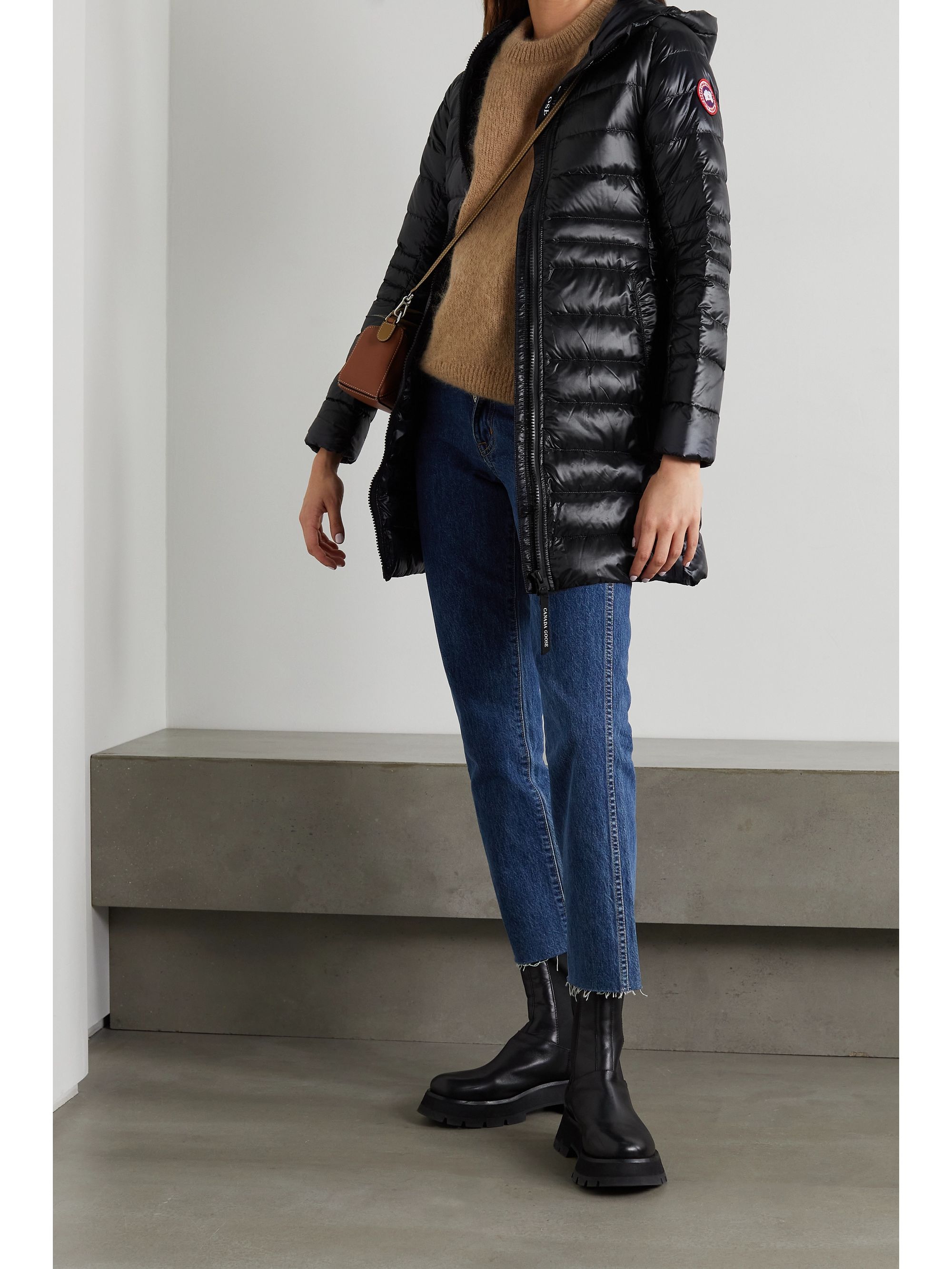 canada goose women's cypress hooded down jacket
