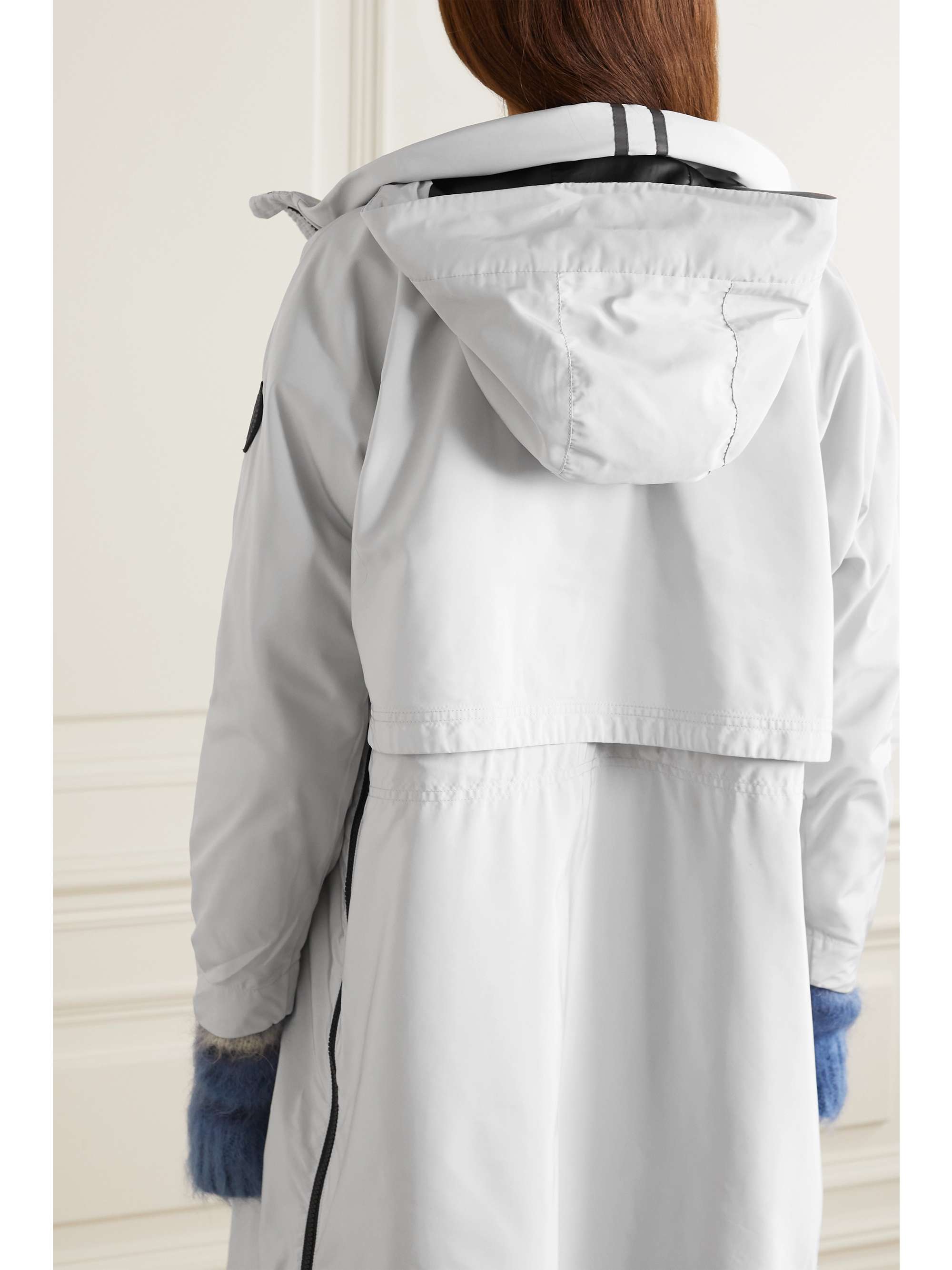 Gray Cinematographer hooded shell 