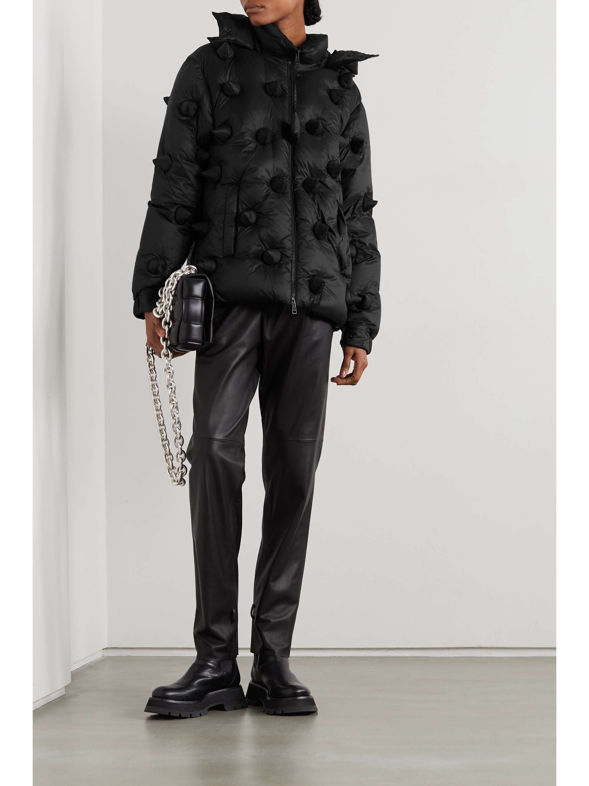 MONCLER GENIUS + 1 JW Anderson Hatfield hooded spiked MONCLER GENIUS + 1 JW Anderson Hatfield hooded spiked