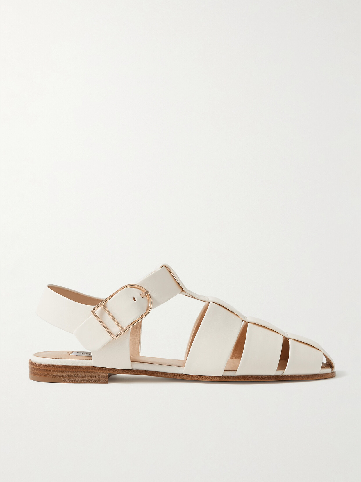 Gabriela Hearst Lynn Leather Sandals - Off-white