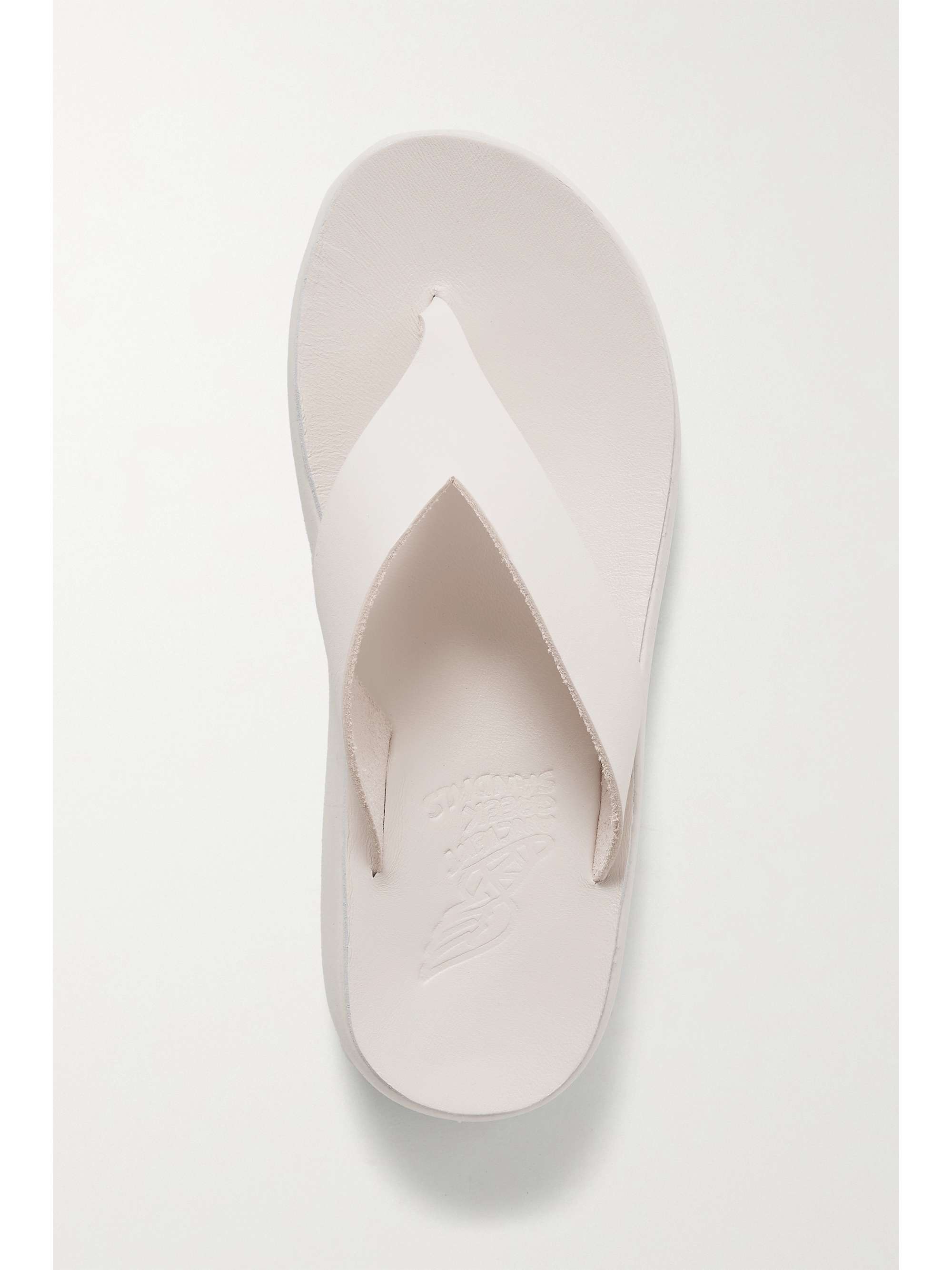ANCIENT GREEK SANDALS Charys Zehensandalen aus Leder