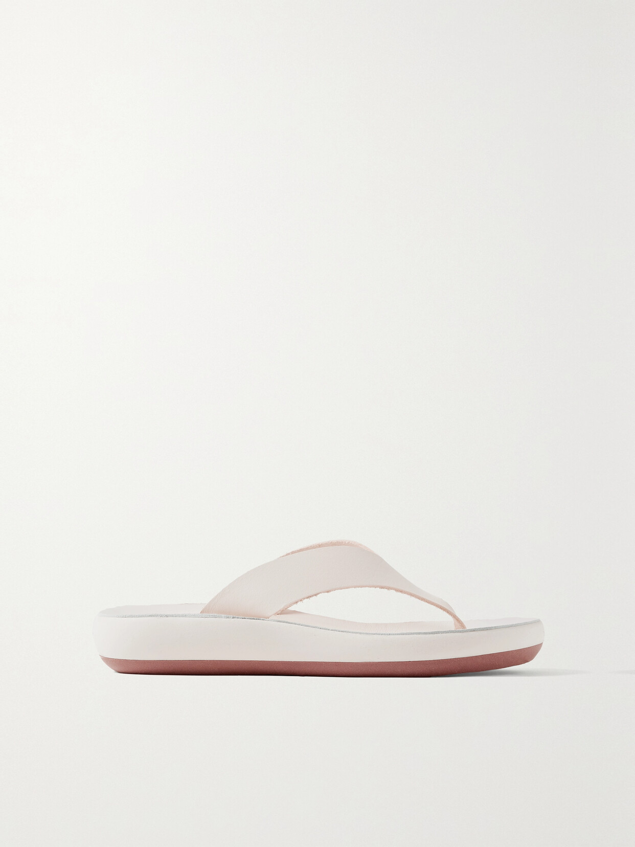 Ancient Greek Sandals Ancient Greek Women's Charys Flat Thong Sandals In White