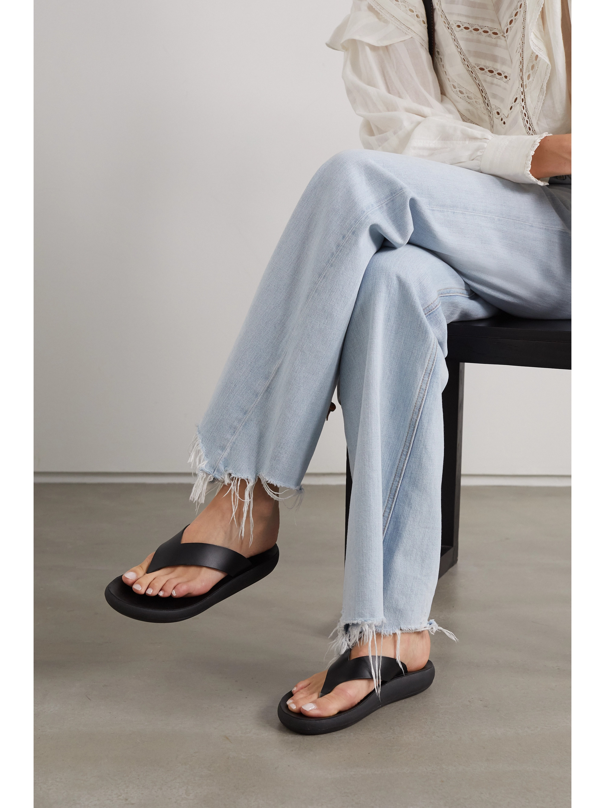 Ancient Greek Sandals Charys leather sandals thumbnail