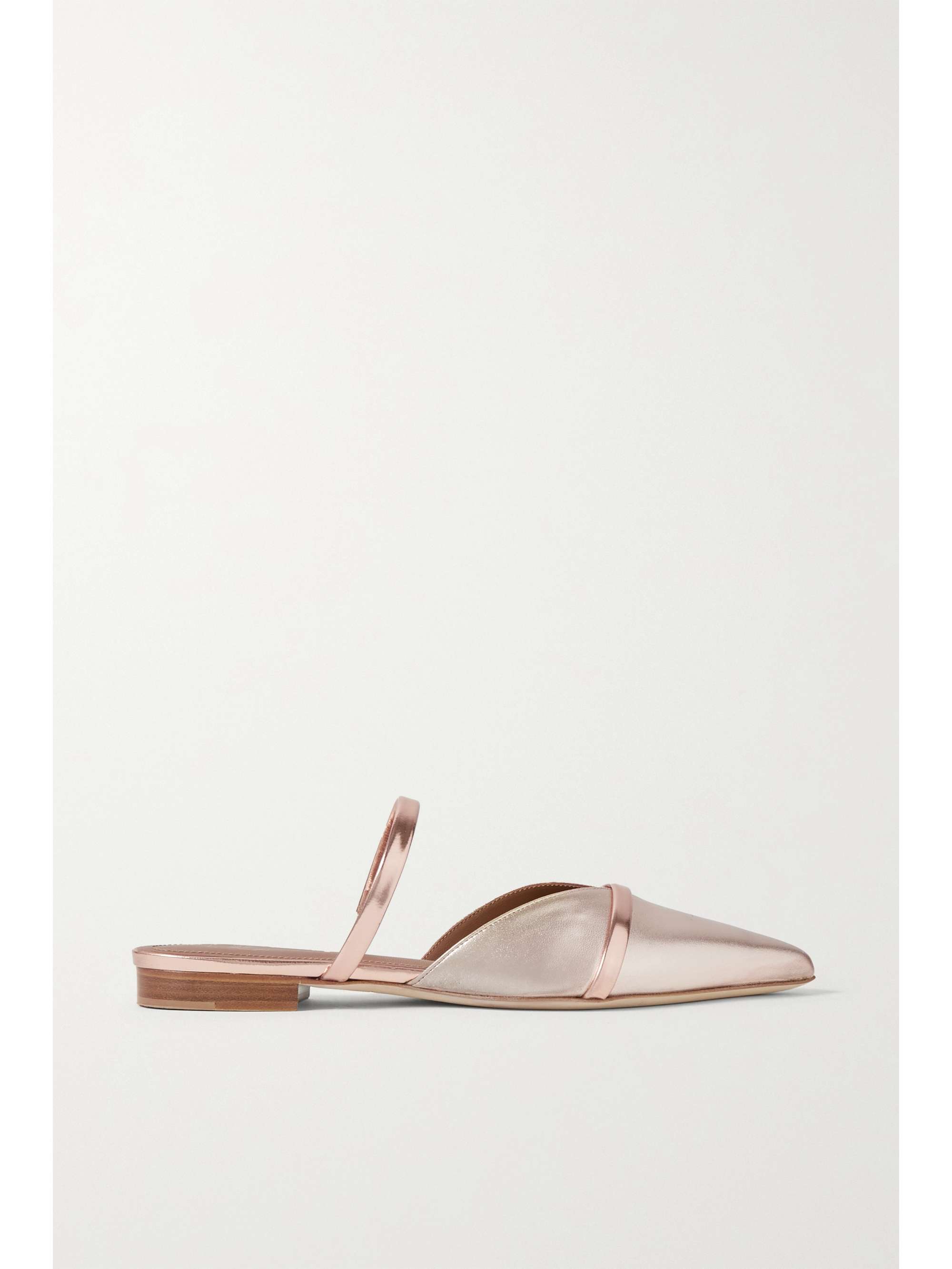 Rose gold Frankie metallic leather 