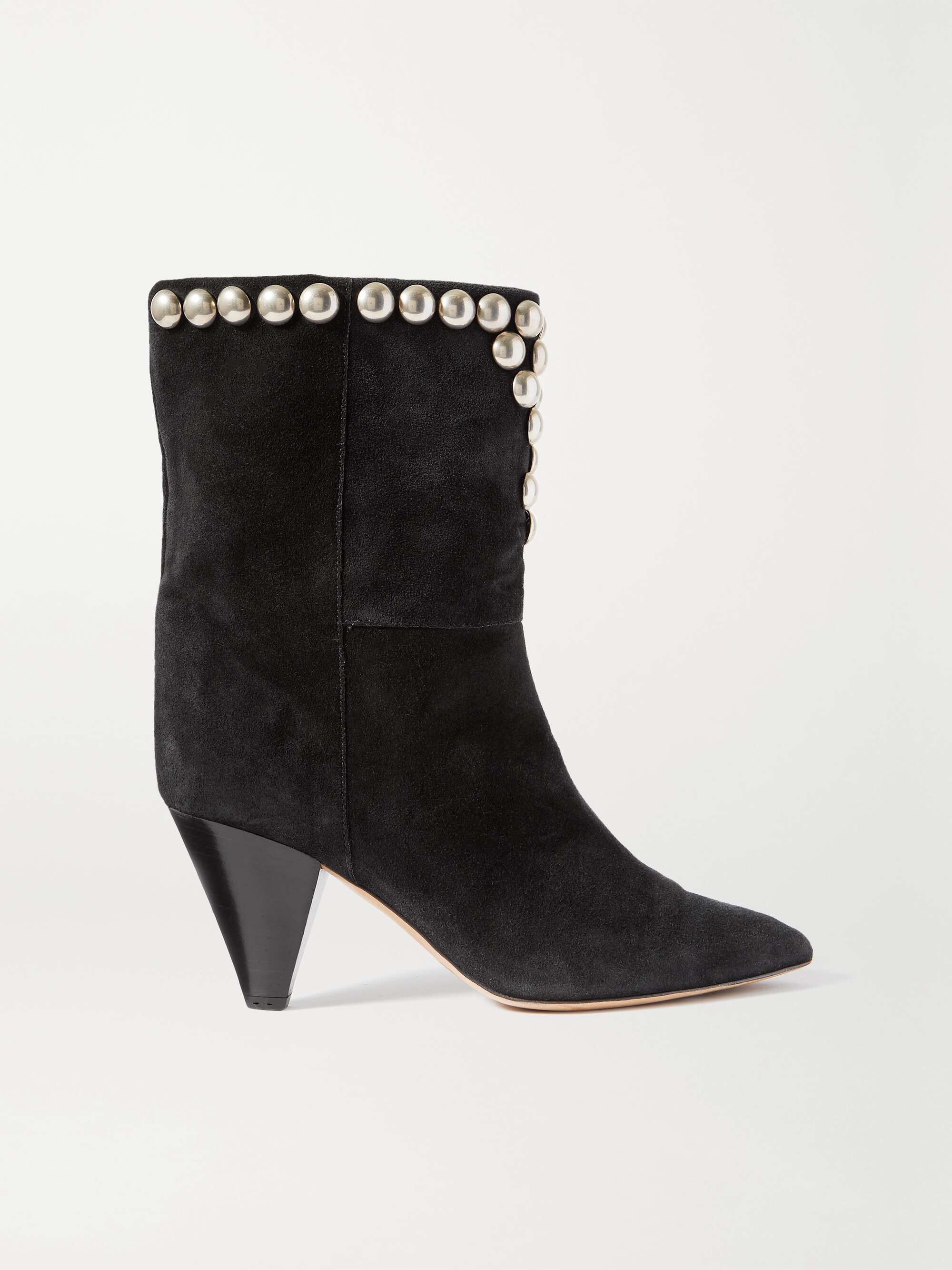 ISABEL MARANT studded suede ankle |