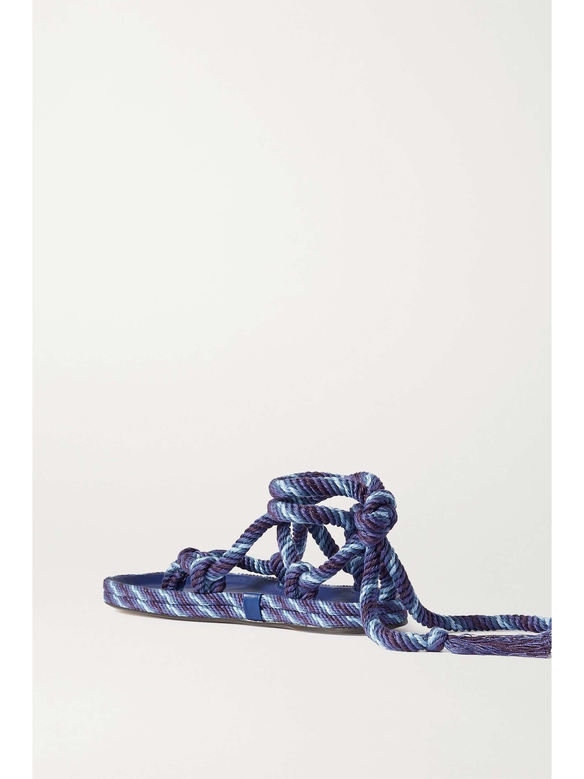ISABEL MARANT Erol knotted cotton sandals