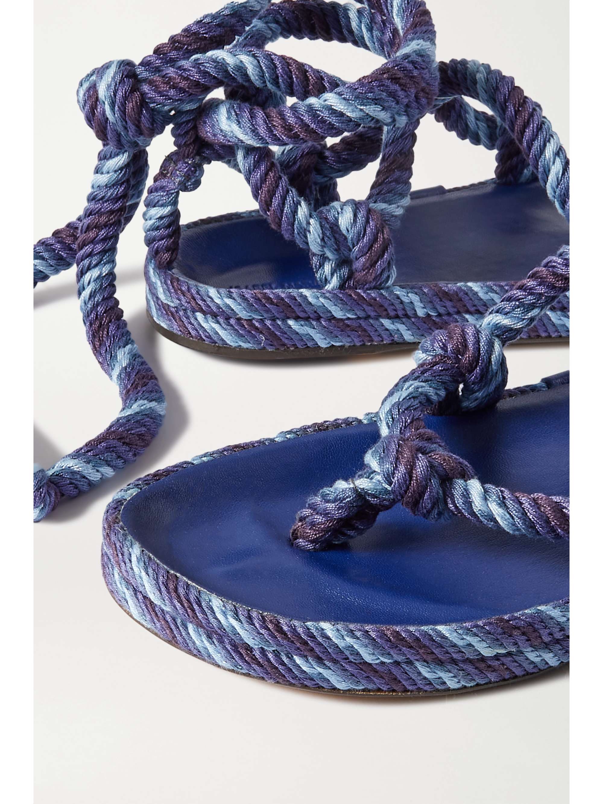 ISABEL MARANT Erol knotted cotton sandals