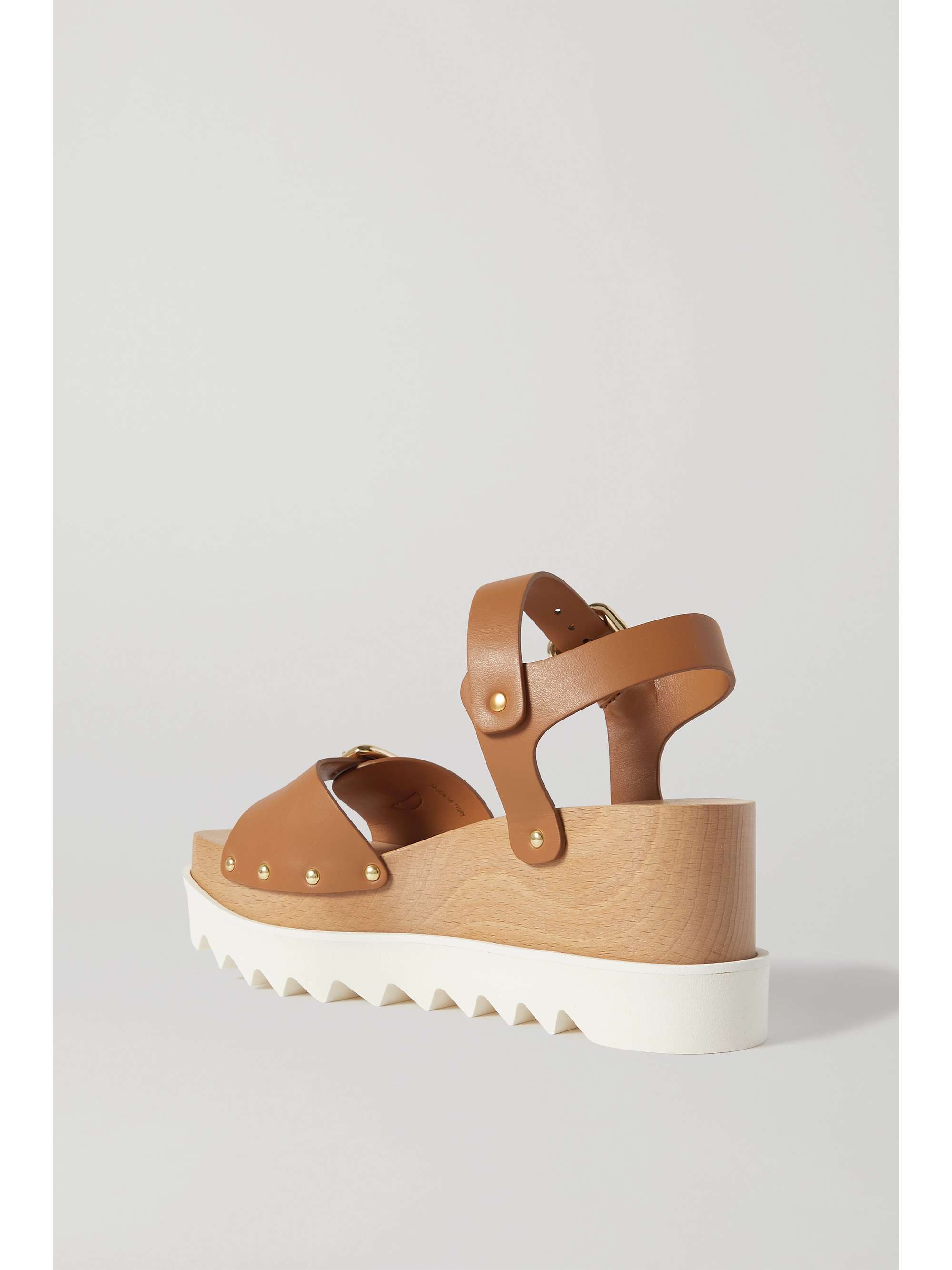 tan sandals flatform