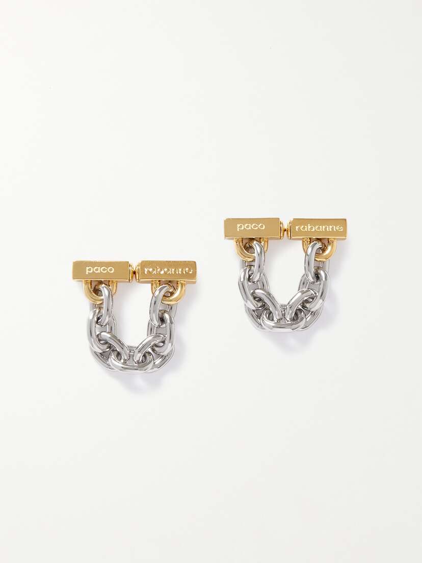 Rabanne And Silver-tone Earrings