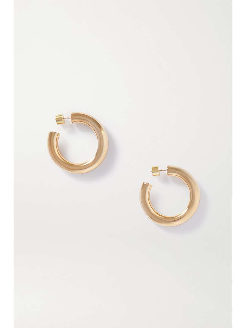 Jennifer Fisher Mini Jamma Gold-plated Hoop Earrings