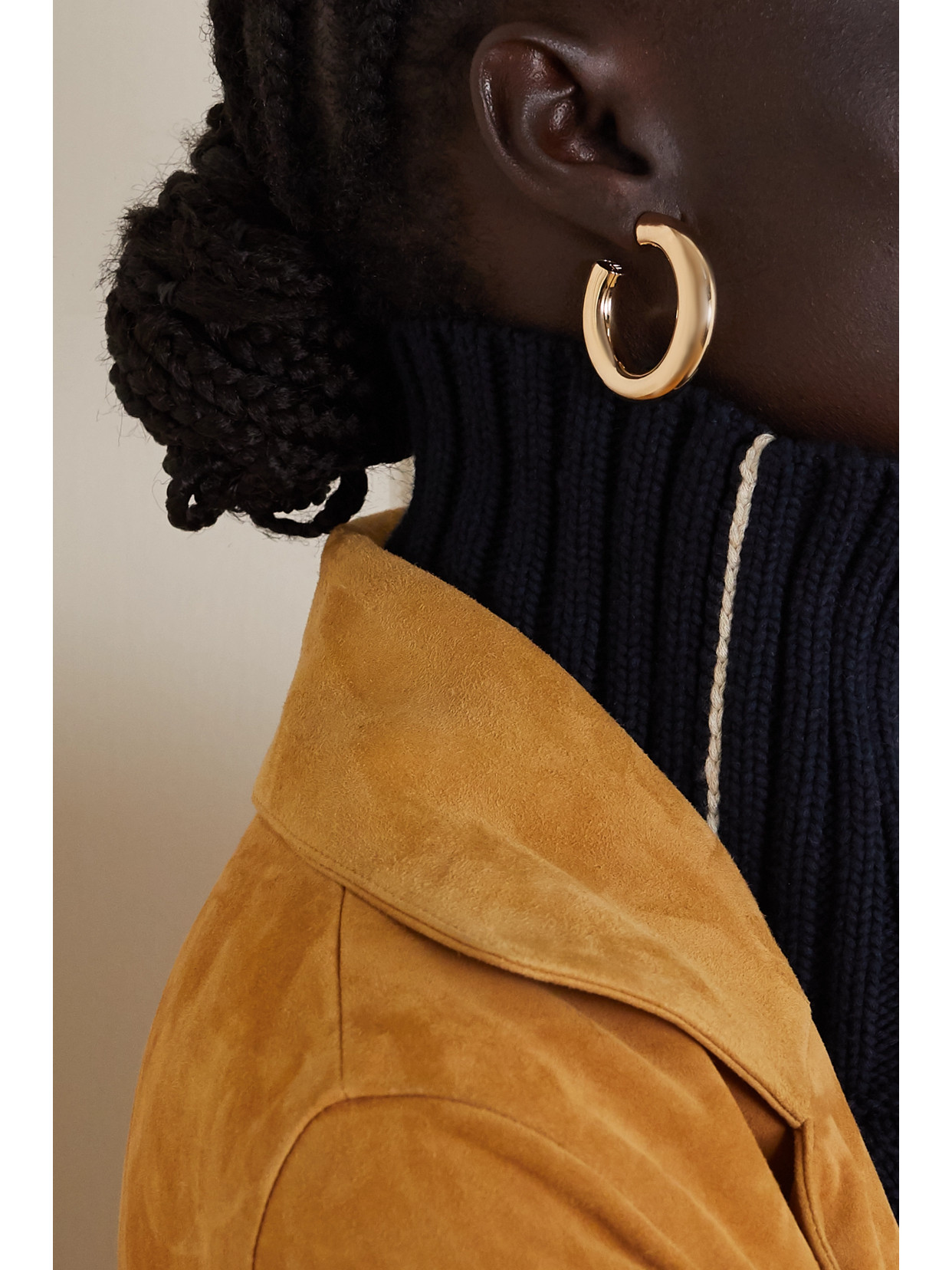 Jennifer Fisher Mini Jamma Gold-plated Hoop Earrings In Gold