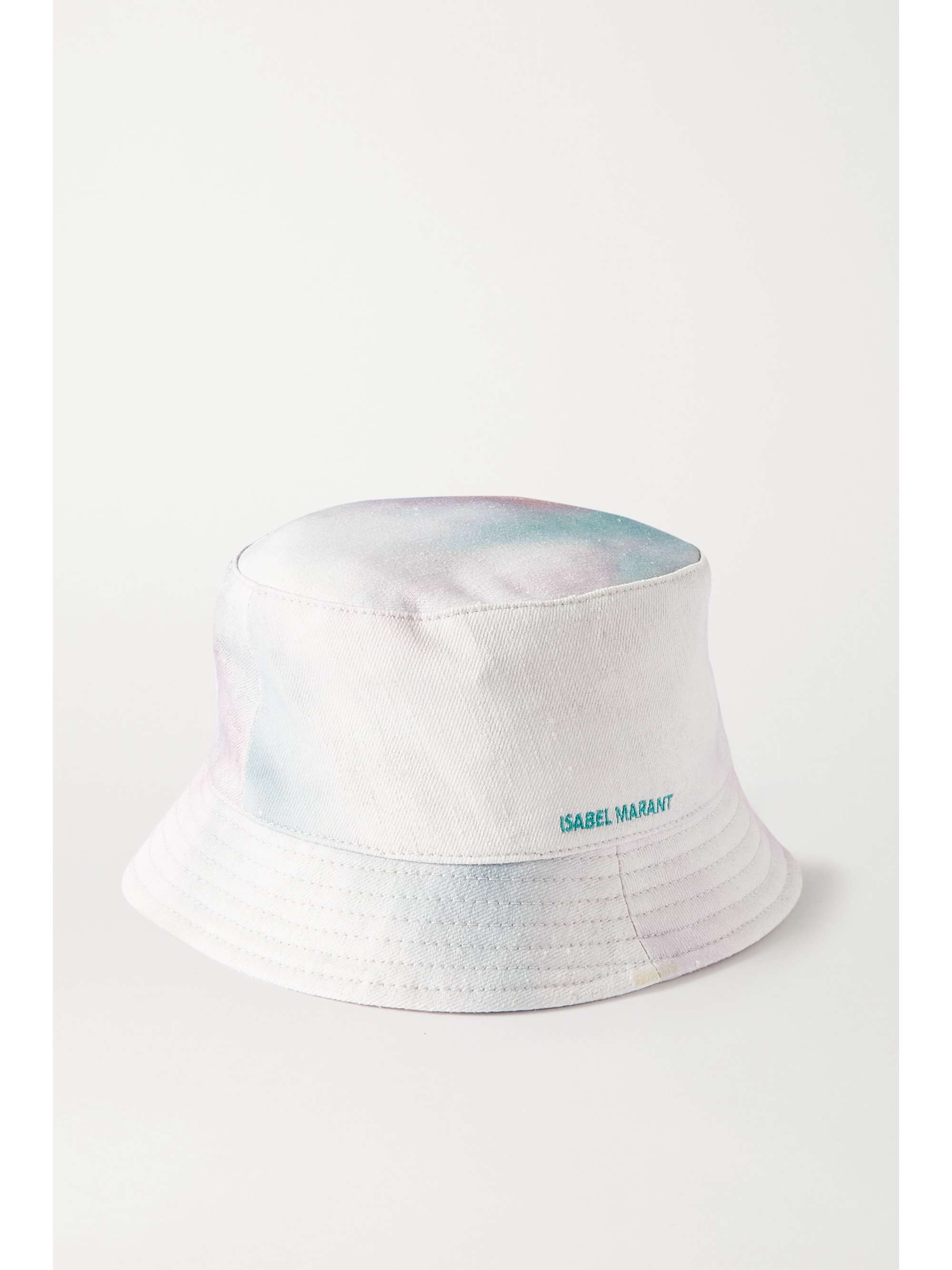 Ivory Haley tie-dyed slub cotton-canvas 
