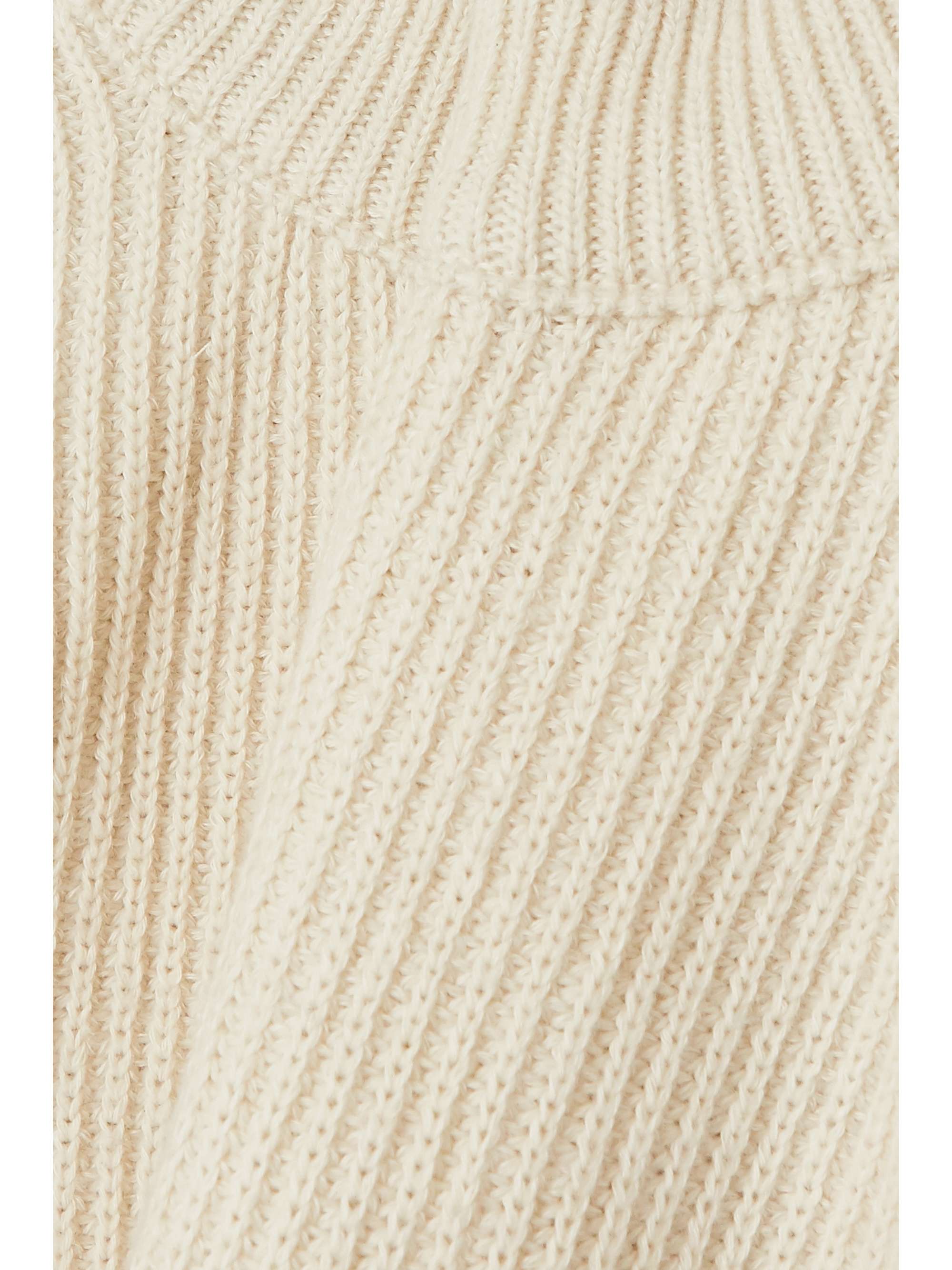 BASERANGE + NET SUSTAIN Tauro ribbed recycled wool and organic cotton-blend tank
