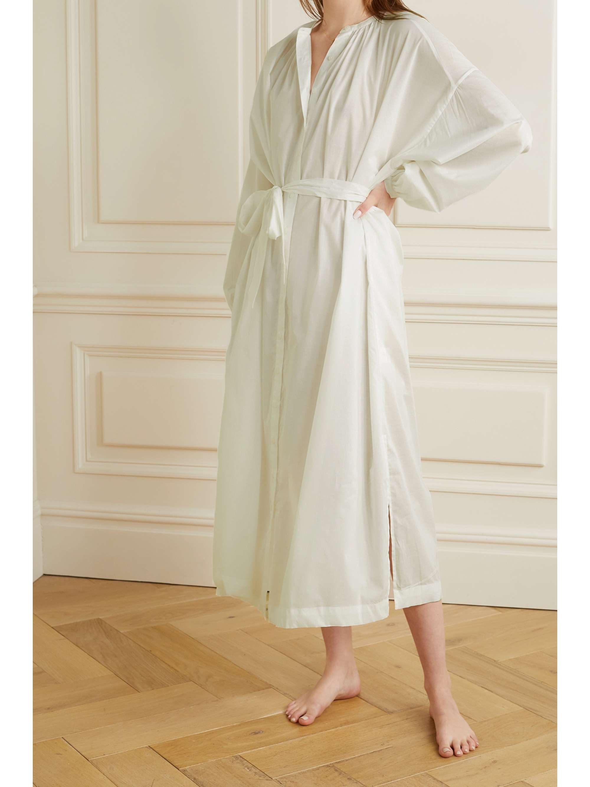 Pajama mặc ngày cưới POUR LES FEMMES 'Mona' nightdress