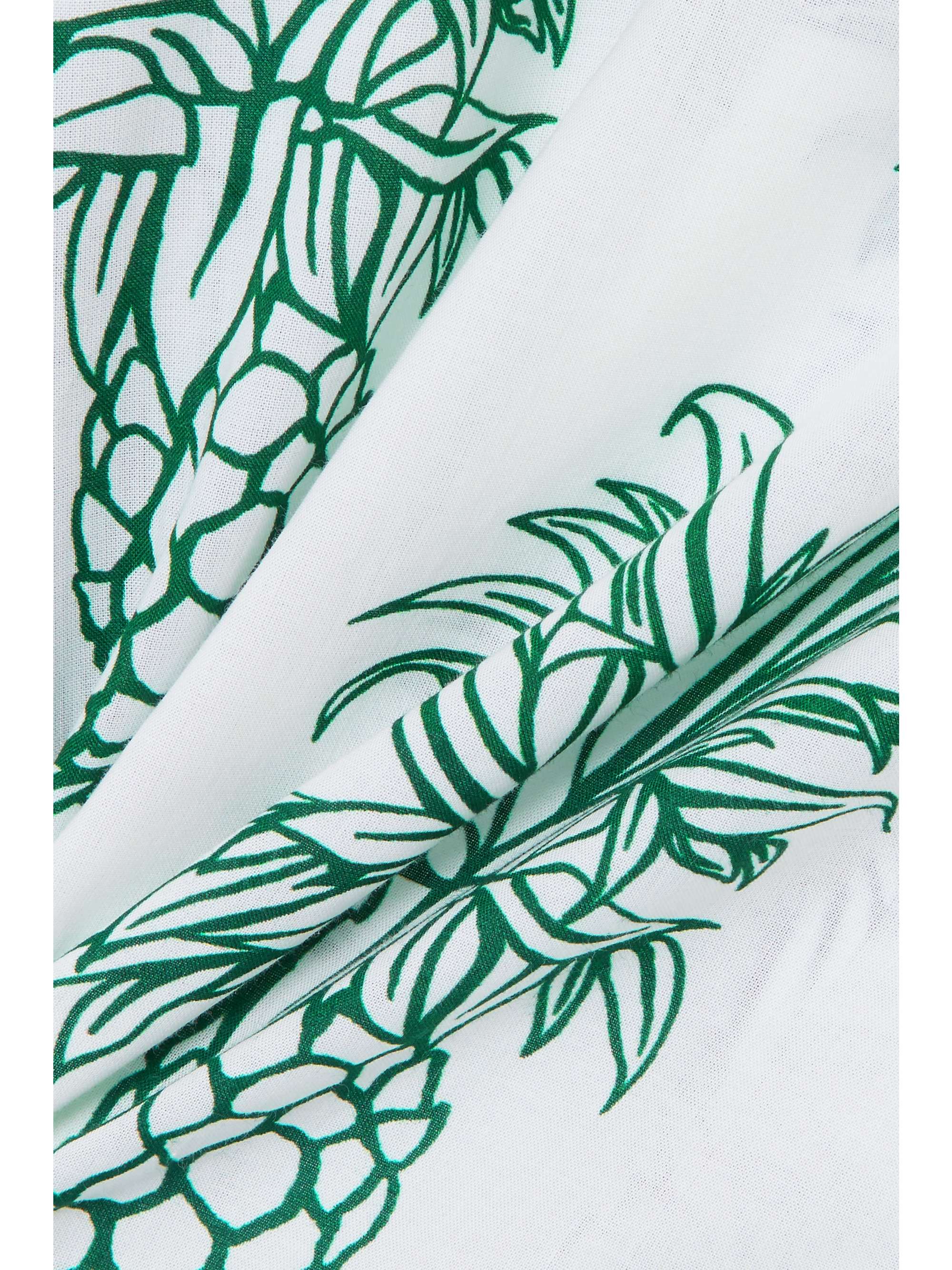 DESMOND & DEMPSEY Howie printed organic cotton pajama set