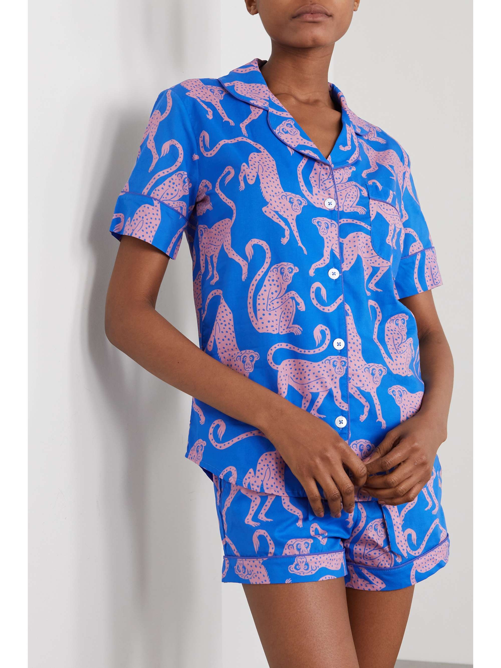 Blue Chango printed organic cotton 