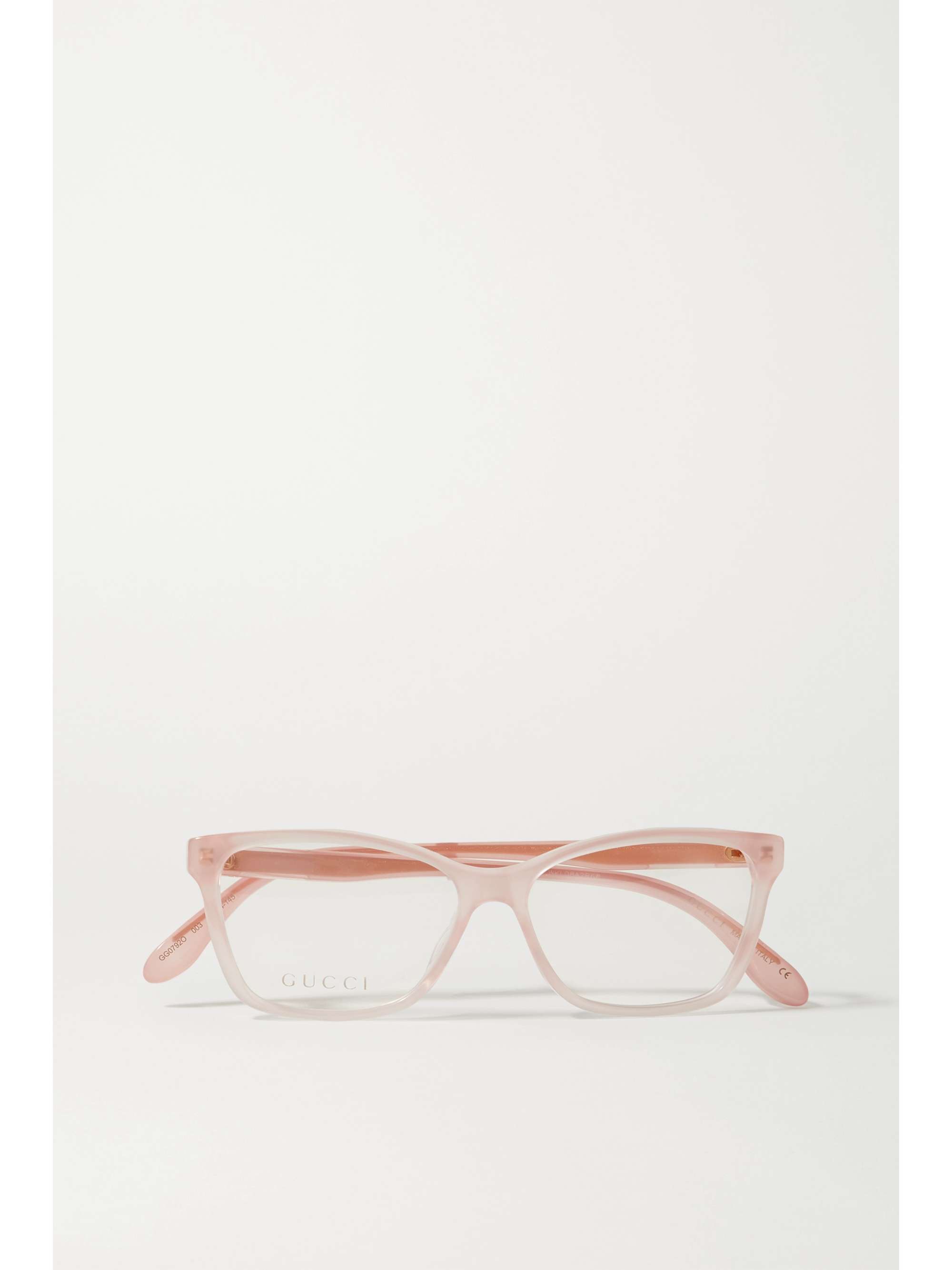 pink acetate glasses