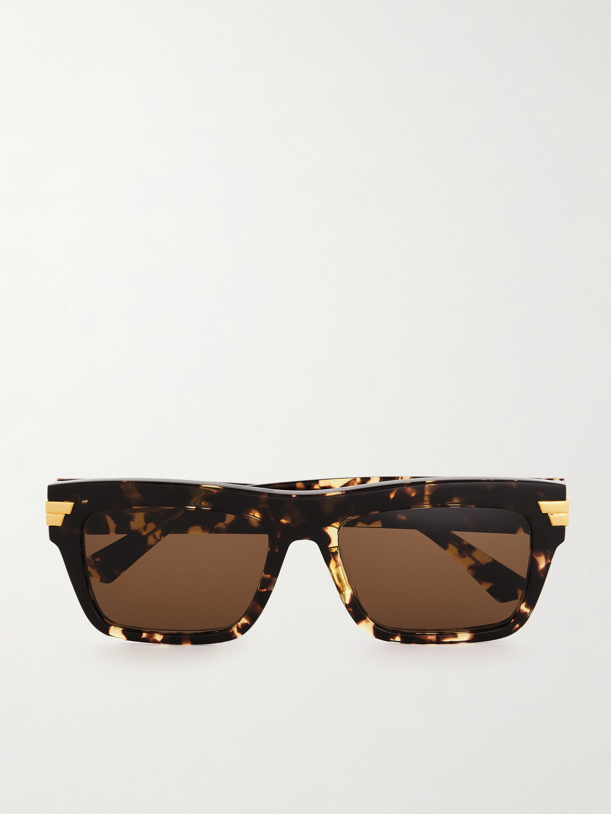 Bottega Veneta Eyewear - Square-frame Tortoiseshell Acetate Sunglasses - one size