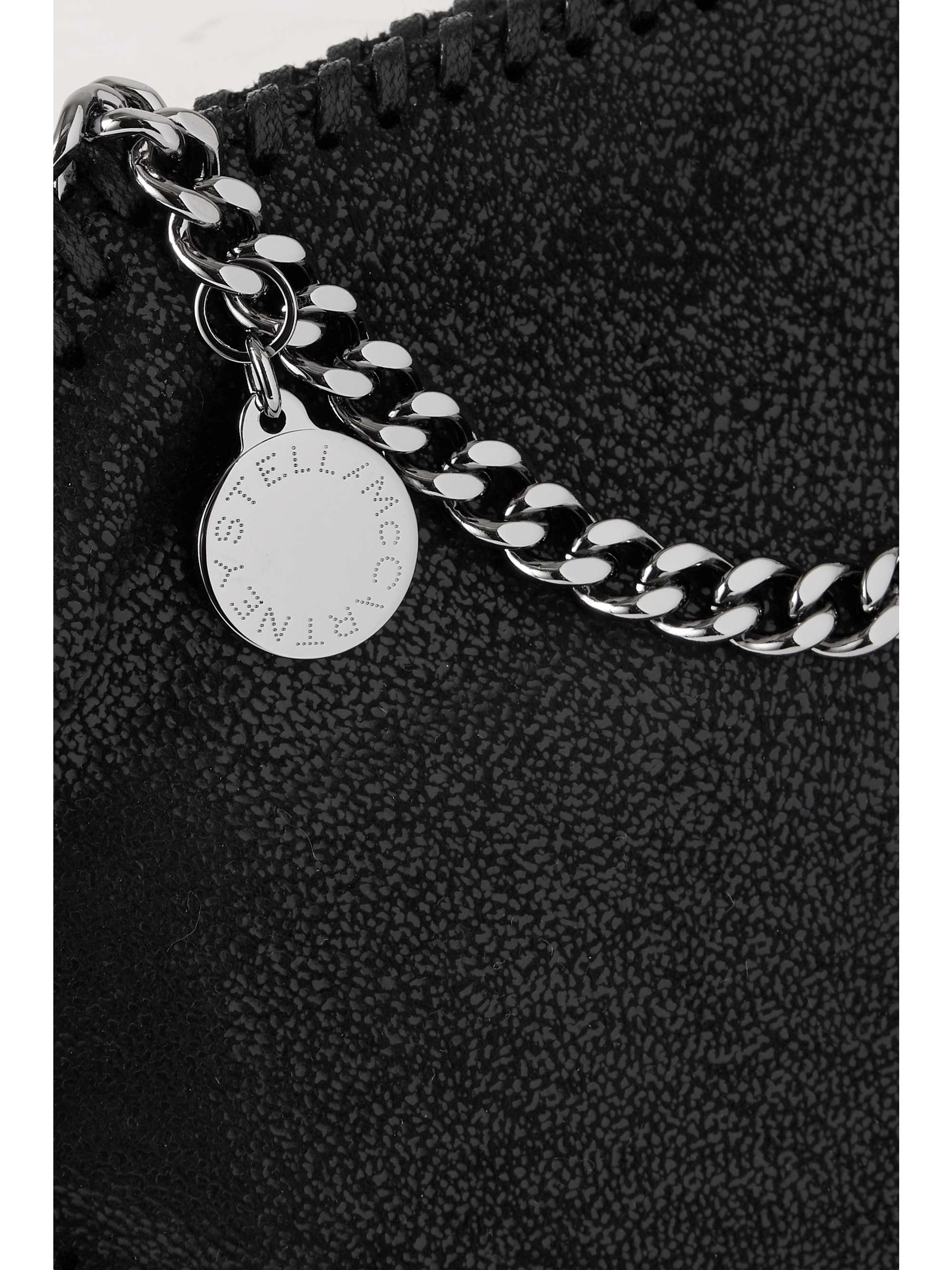 STELLA MCCARTNEY The Falabella tiny faux brushed-leather shoulder bag