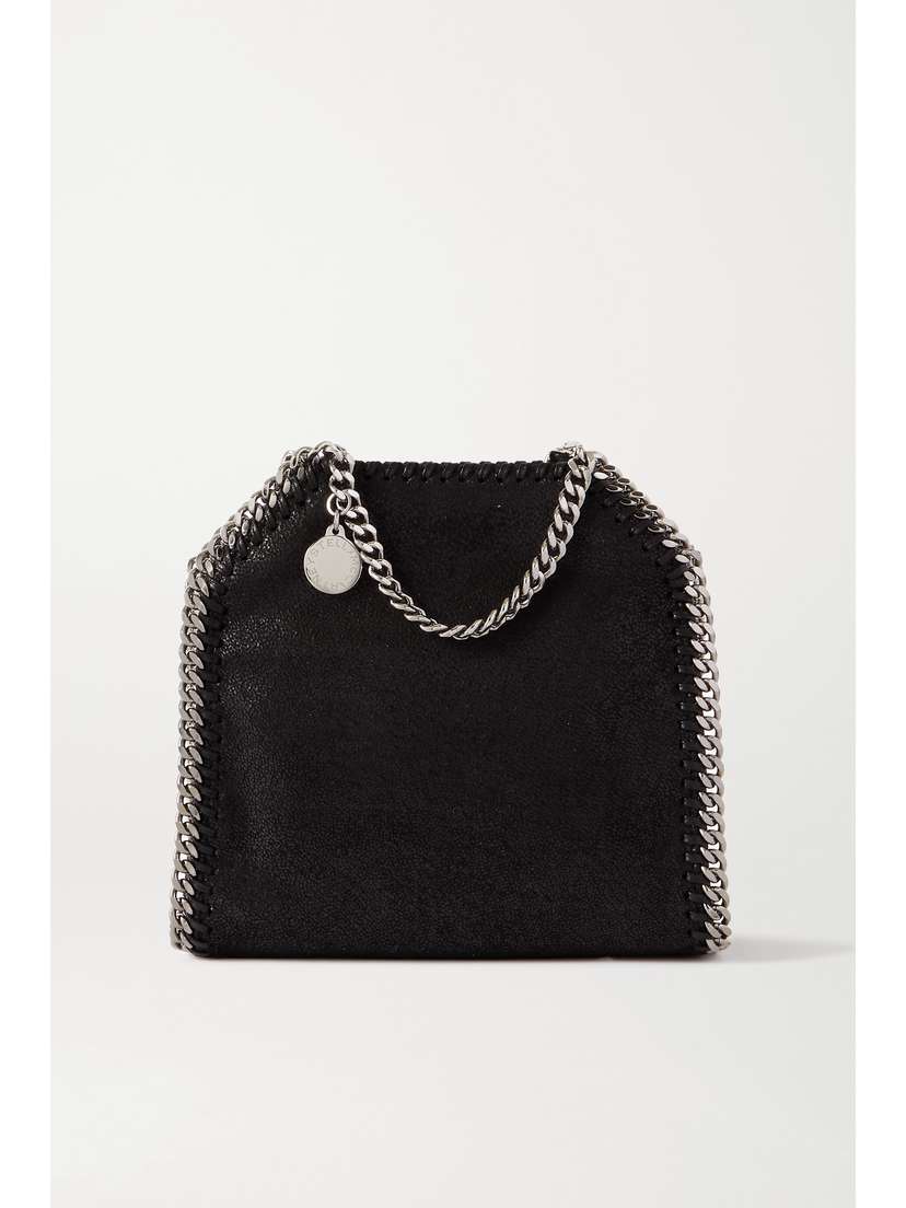 Stella McCartney + Net Sustain The Falabella Tiny Vegetarian Leather Shoulder Bag