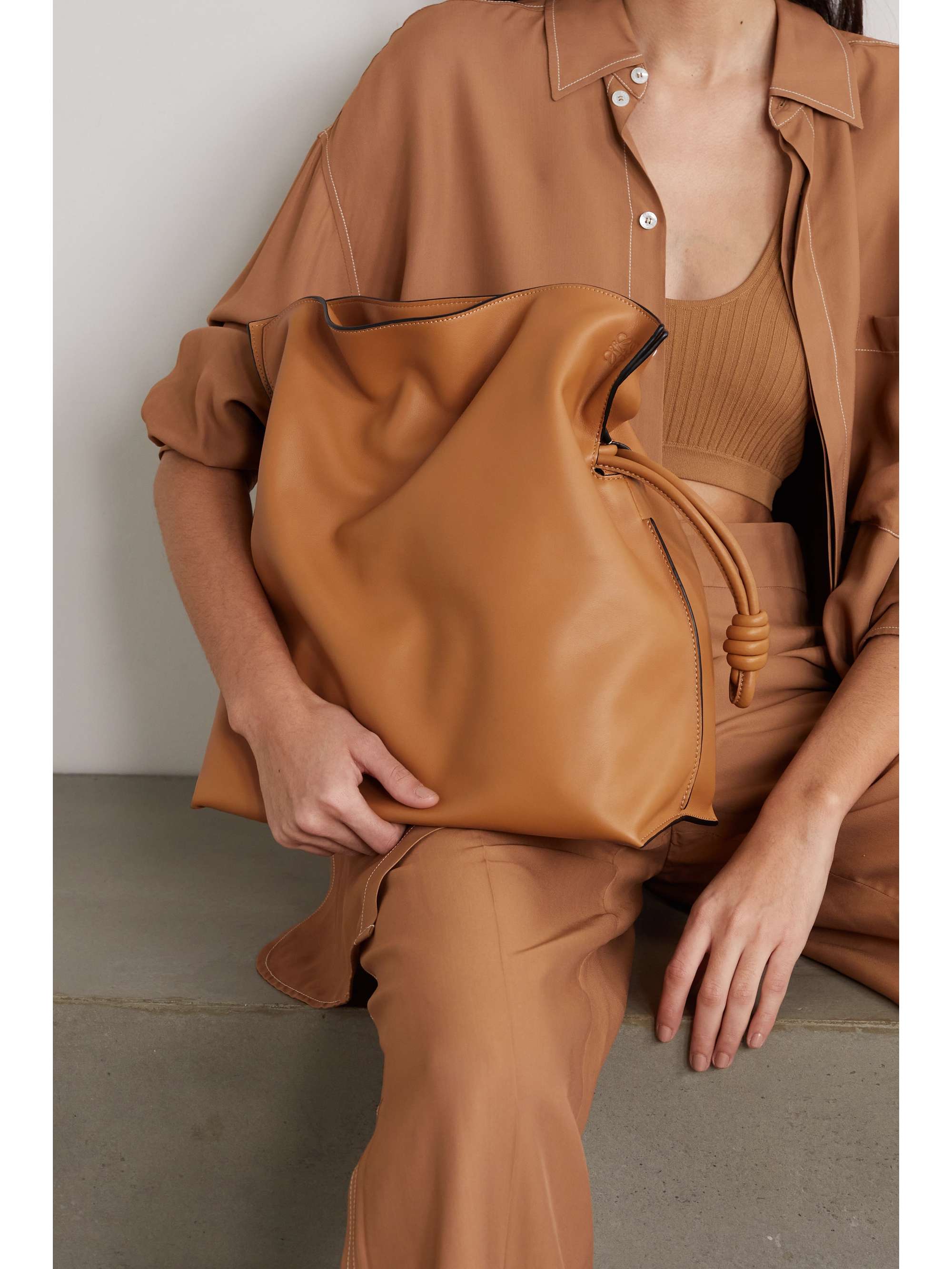 loewe flamenco knot bag large