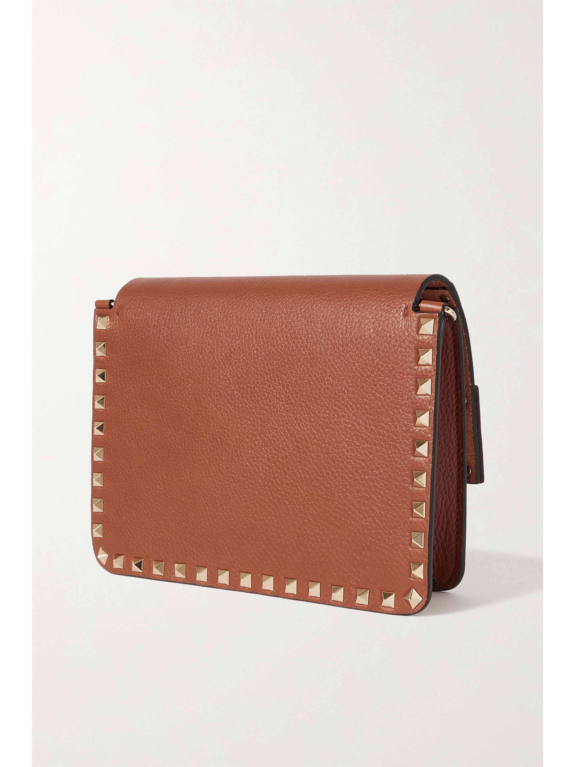 VALENTINO GARAVANI textured-leather shoulder bag | NET-A-PORTER