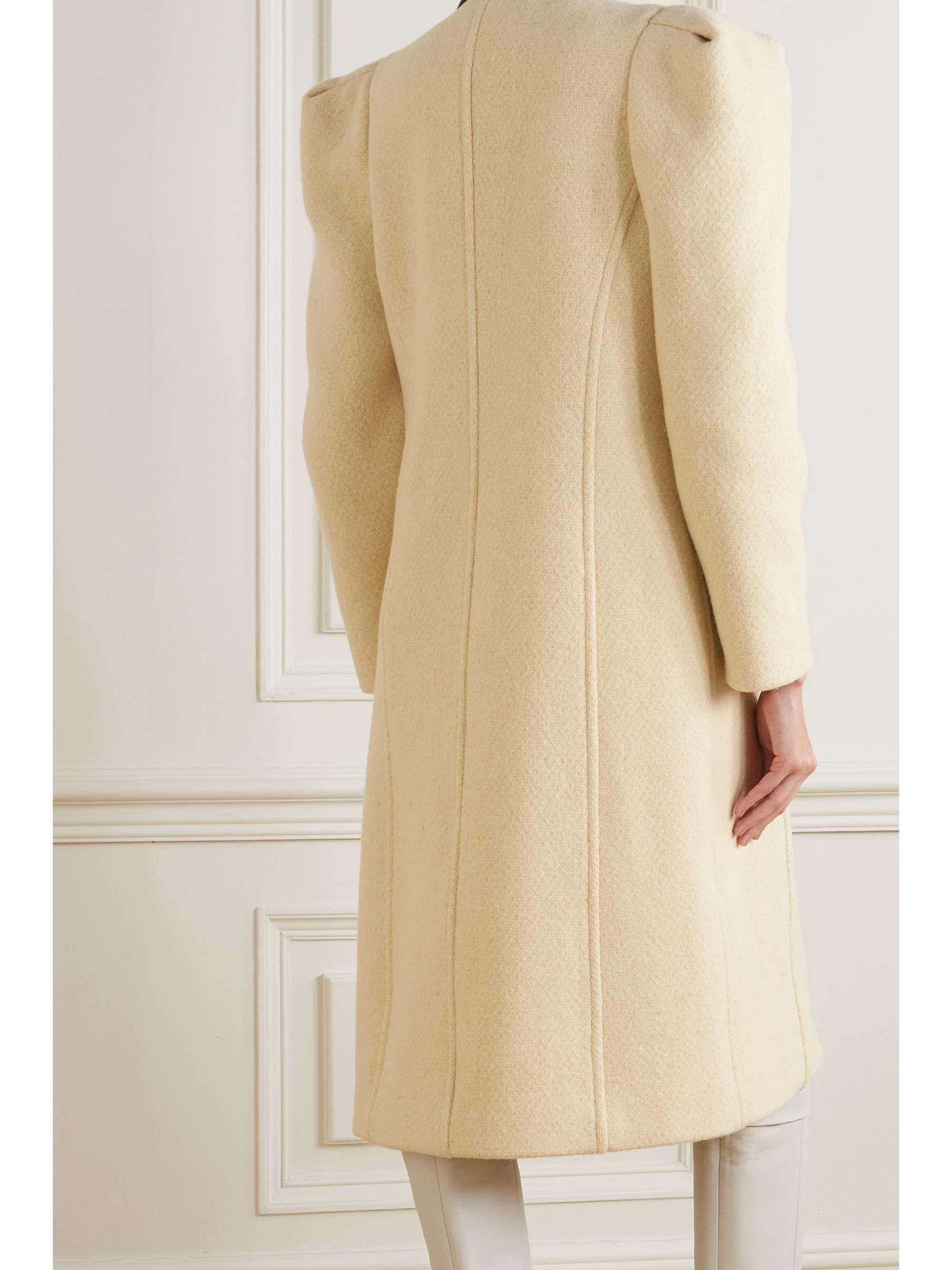 ISABEL MARANT Fezio double-breasted wool-blend coat