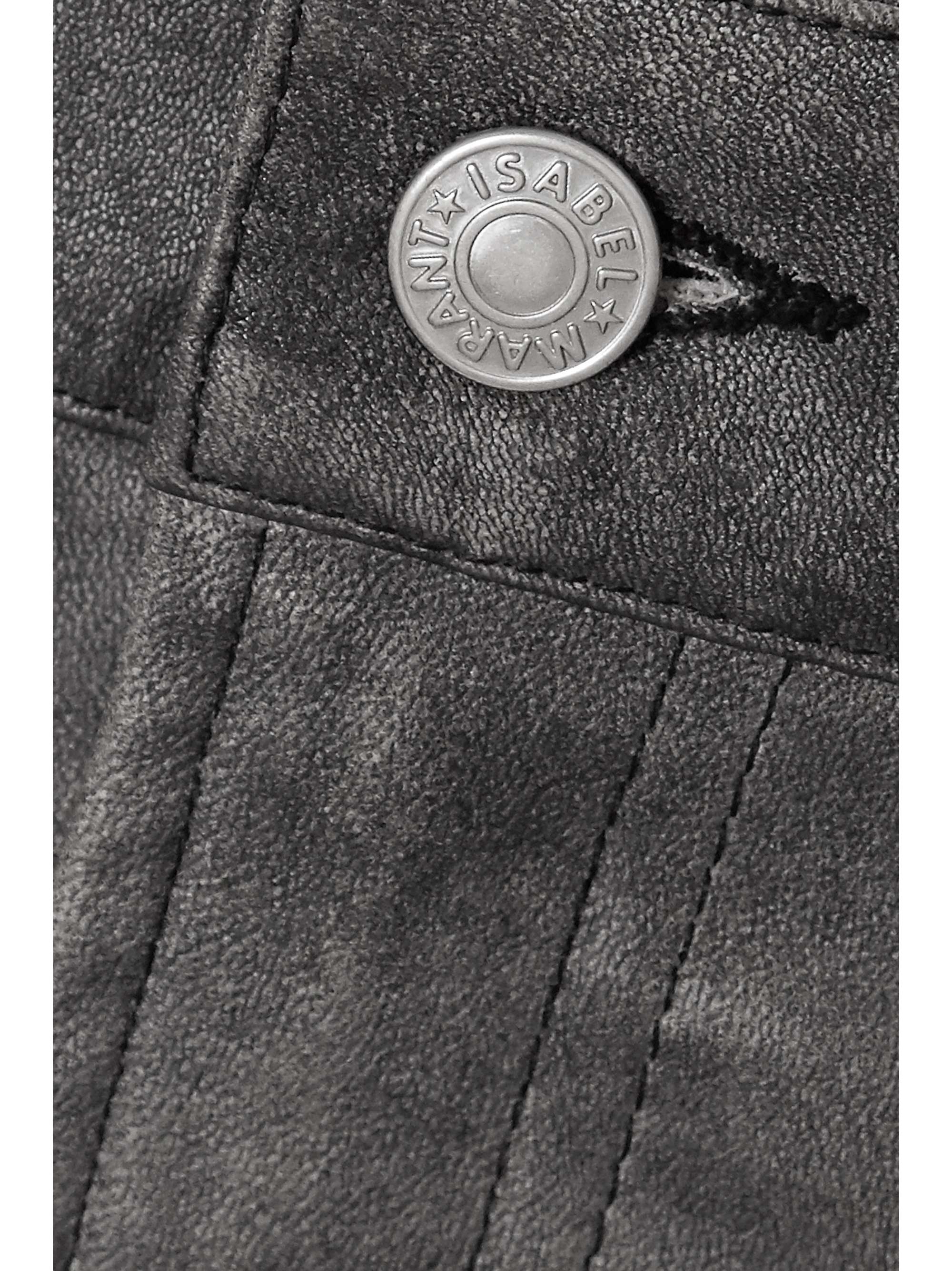 MARANT ÉTOILE Fiali leather skirt