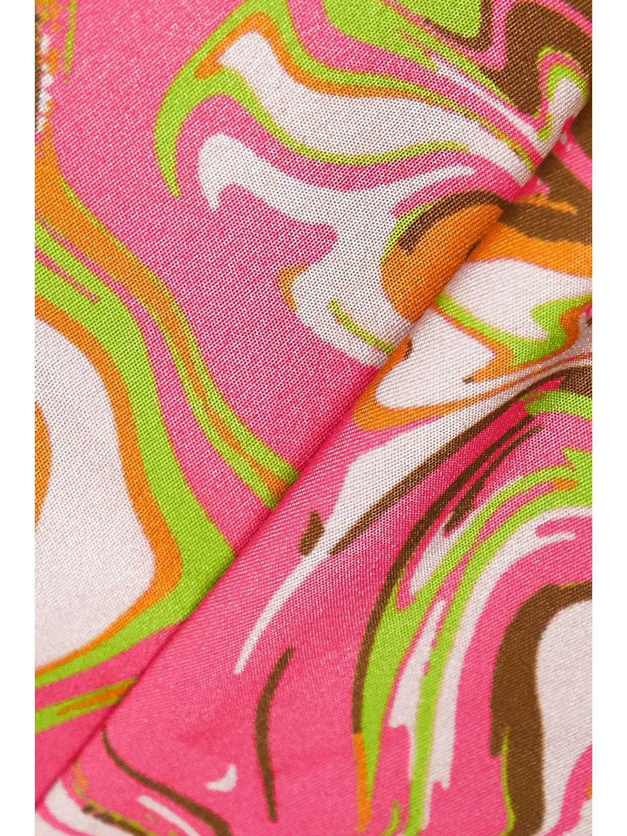 MAISIE WILEN PARTY GIRL ASYMMETRIC PRINTED CREPE MINI DRESS