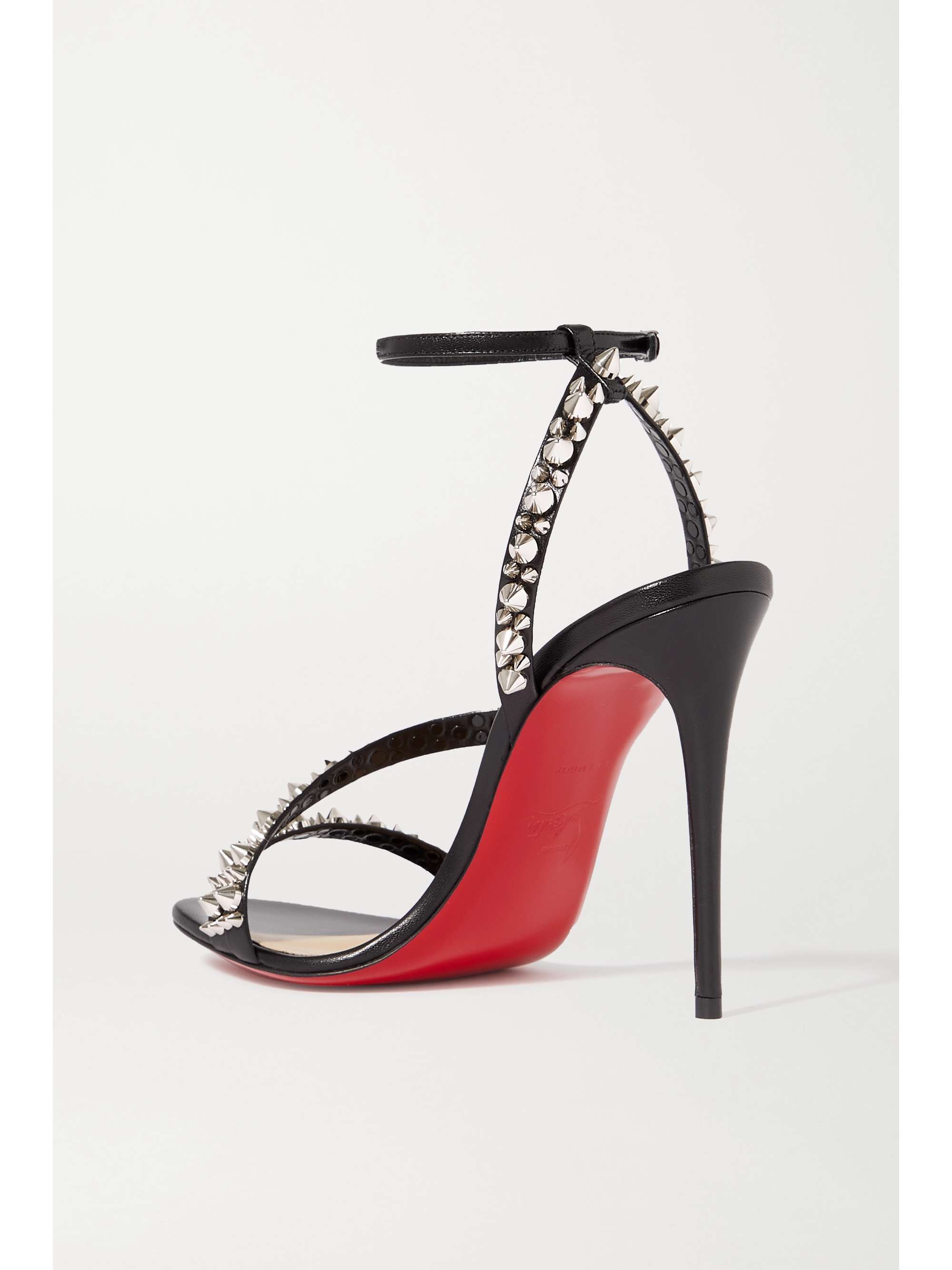 christian louboutin mafaldina spike red sole stiletto sandals