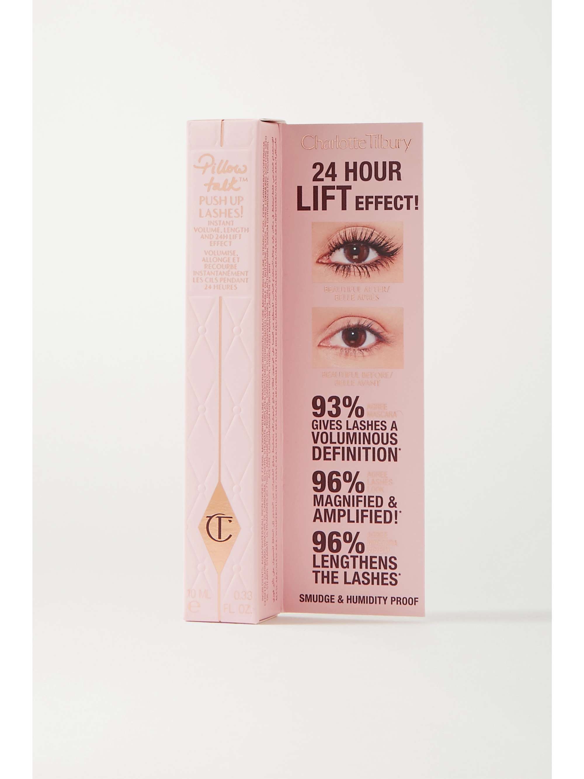 CHARLOTTE TILBURY Pillow Talk Push Up Lashes! Mascara - Super Black