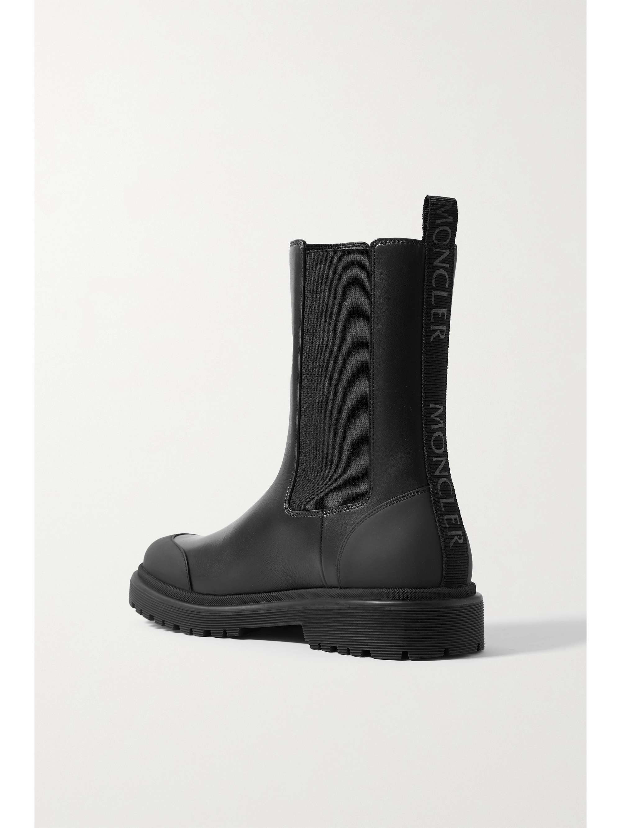 MONCLER Patty leather Chelsea boots