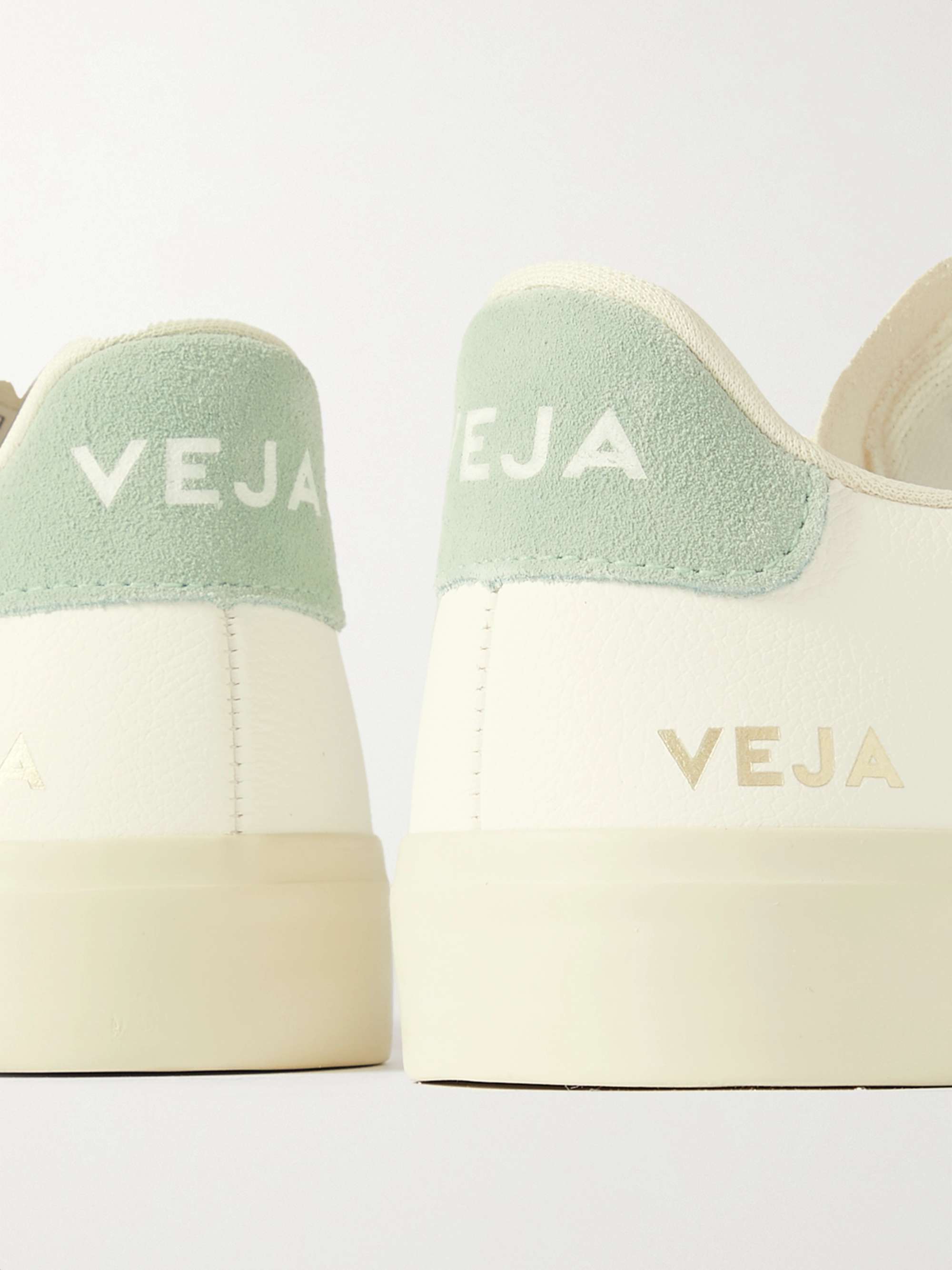 VEJA Campo textured-leather sneakers