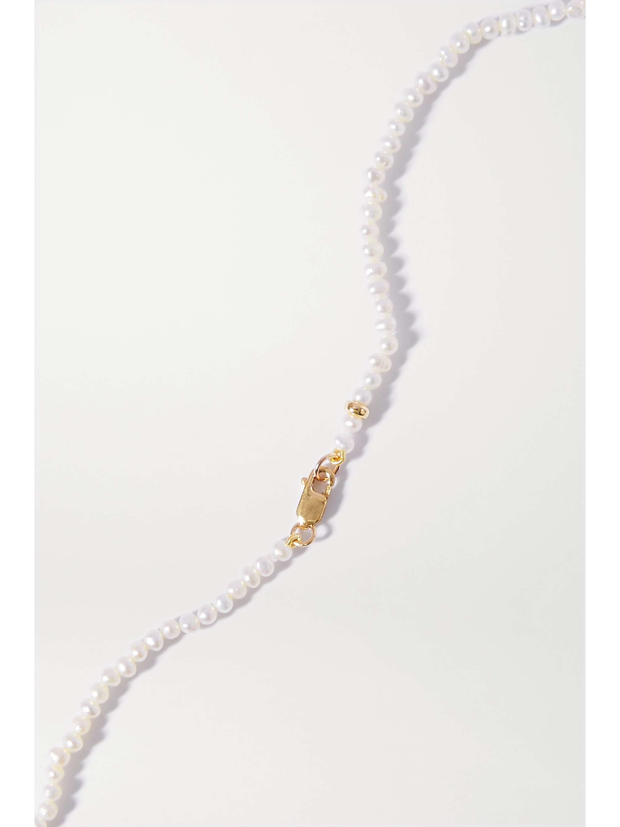 JIA JIA Gold, quartz and pearl necklace